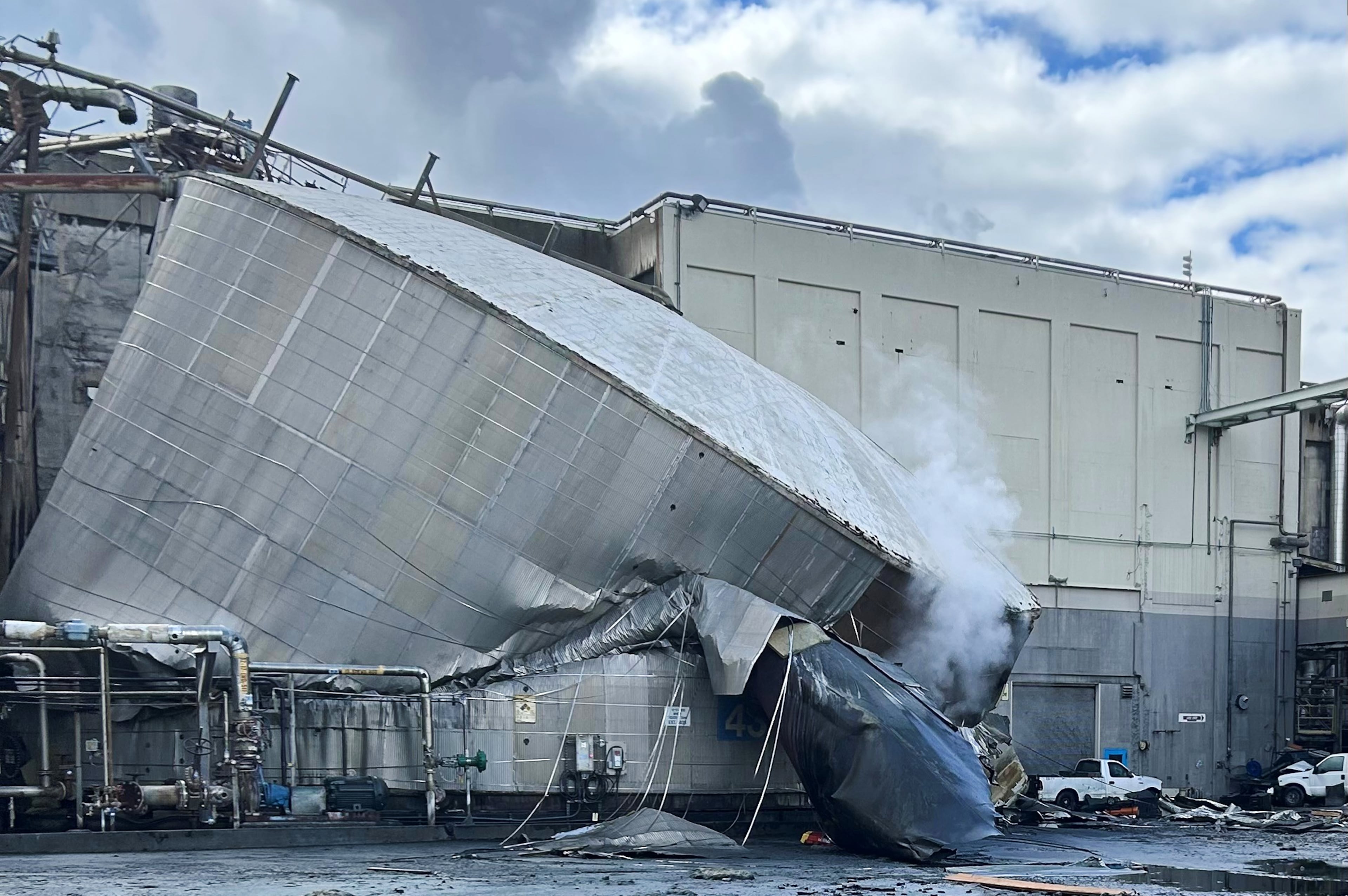Washington State Chemical Plant Failure