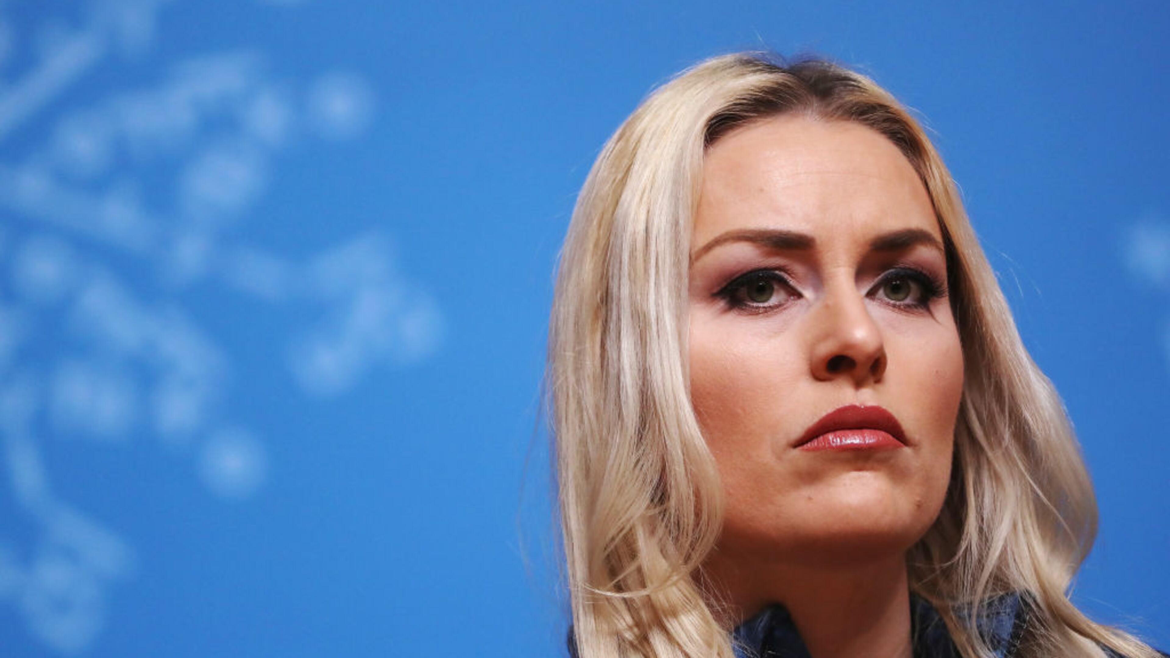 PYEONGCHANG-GUN, SOUTH KOREA - FEBRUARY 25: Alpine skier Lindsey Vonn of the United States attends a closing press conference for Team USA on day sixteen of the 2018 PyeongChang Winter Olympic Games on February 25, 2018 in Pyeongchang-gun, South Korea. (Photo by Ker Robertson/Getty Images,)