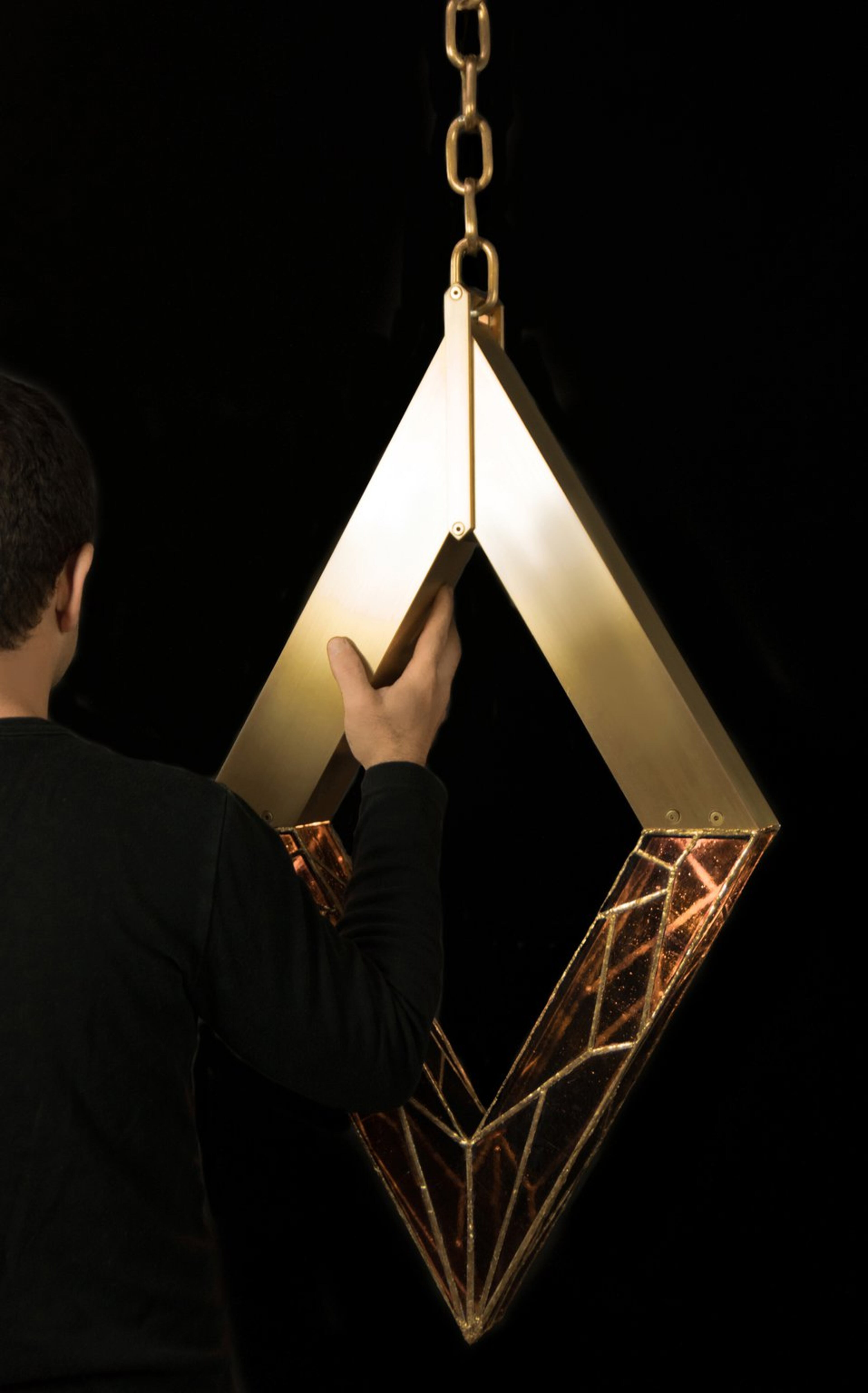 Kalin Asenov, a Savannah artist and SCAD grad, designs sculptural lighting ranging from chandeliers to sconces for the discerning home and business. Contributed by kalinasenov.com