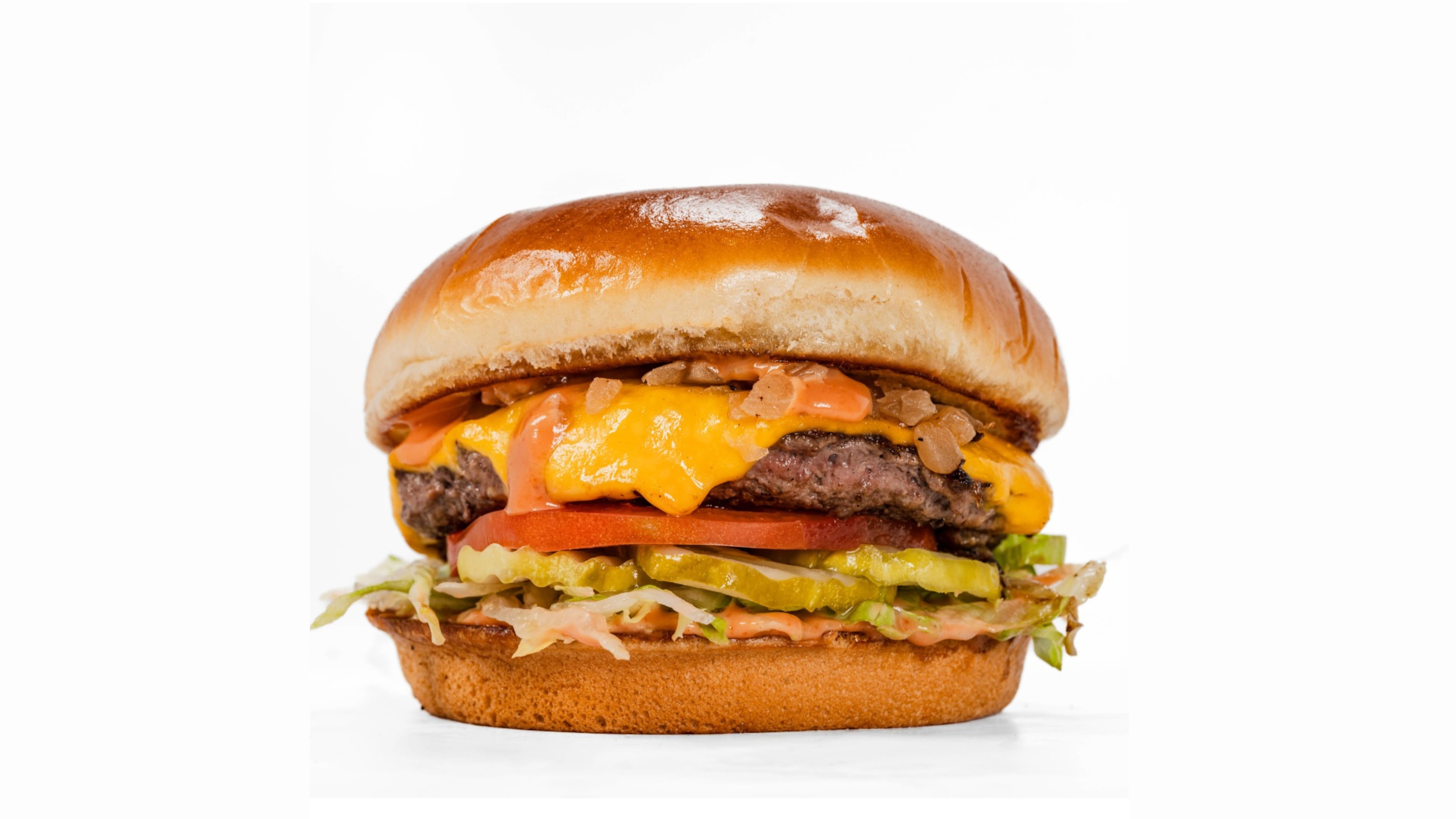 Thicc Burger’s OG Thicc burger. (Courtesy of Jay Wolfe)