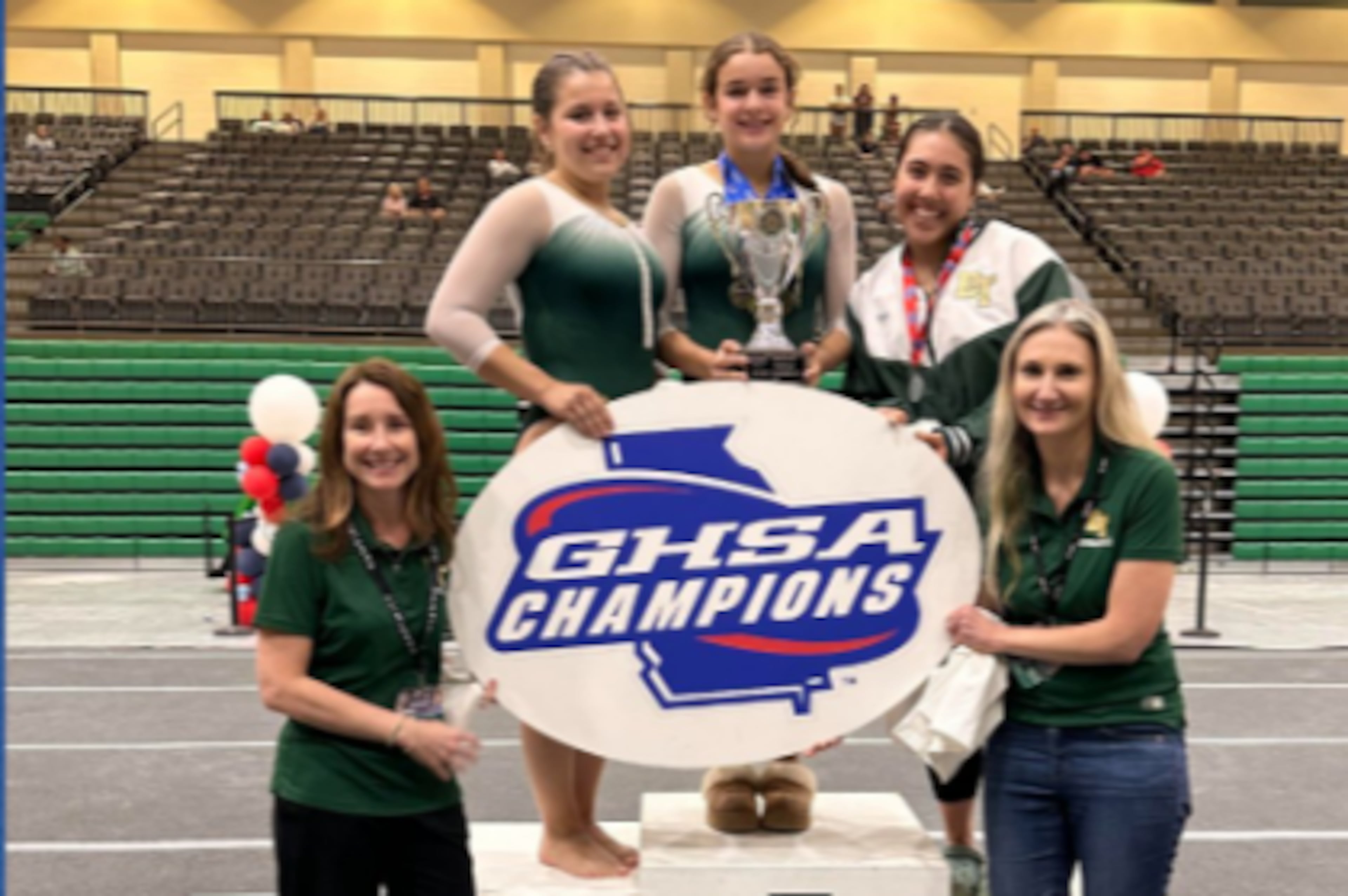 Blessed Trinity gymnastics team