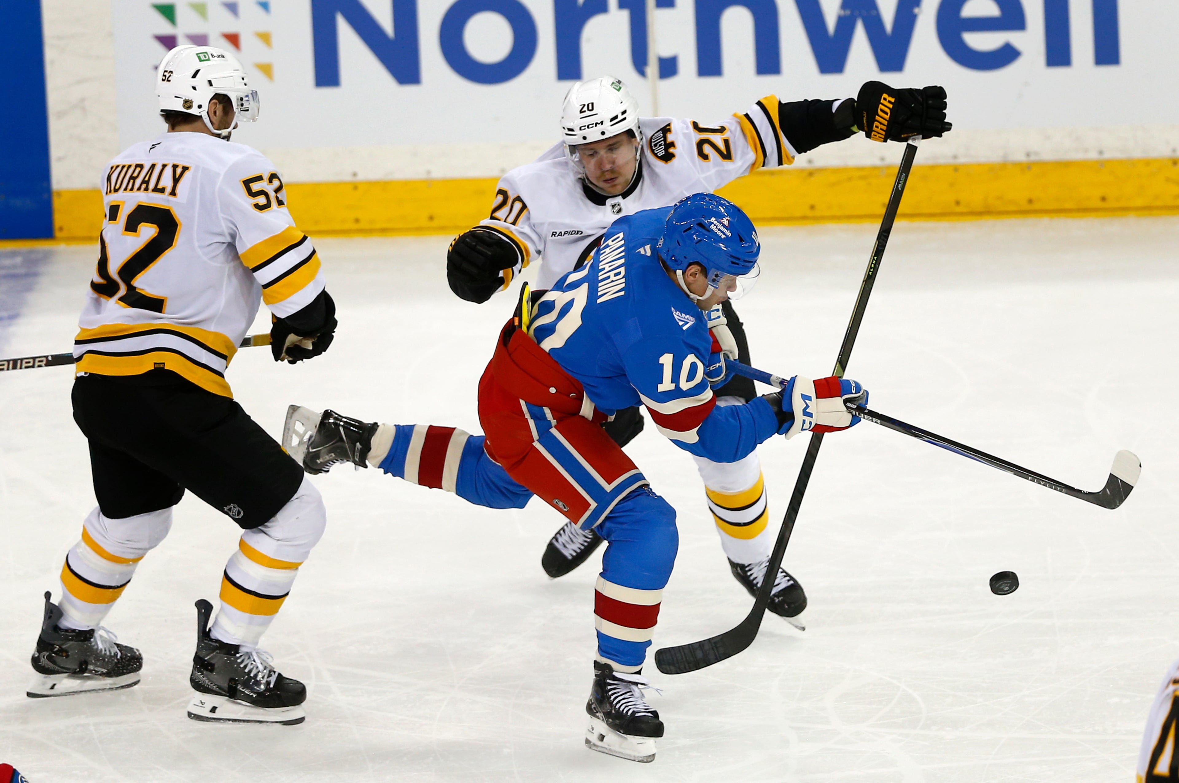 Bruins Rangers Hockey