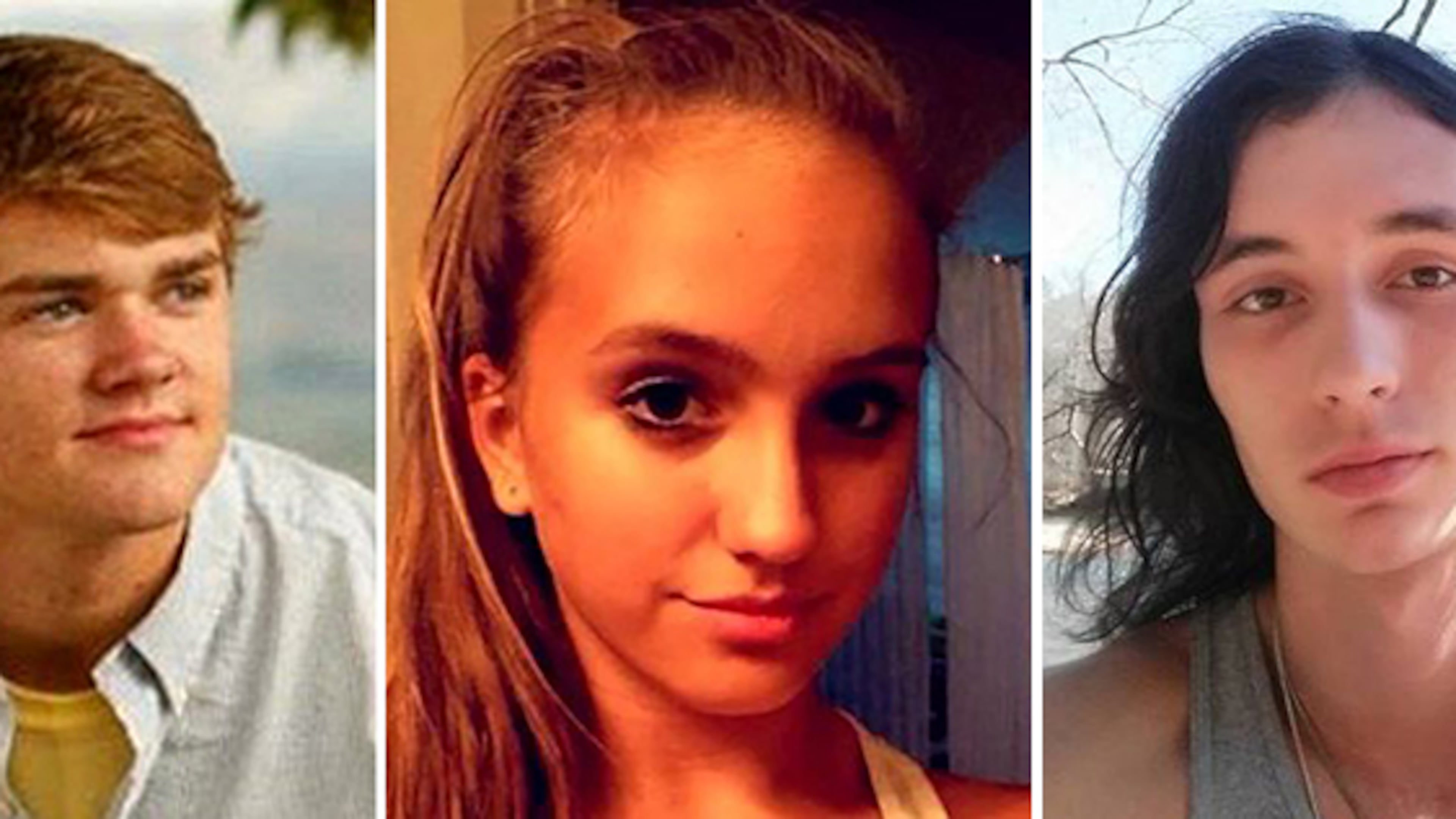 Victims and suspect: Carter Davis, left, and Natalie Henderson, both 17, were found shot to death behind a Publix store in Roswell early Monday. Jeffrey Hazelwood, right, 20, will be charged in their deaths Friday.