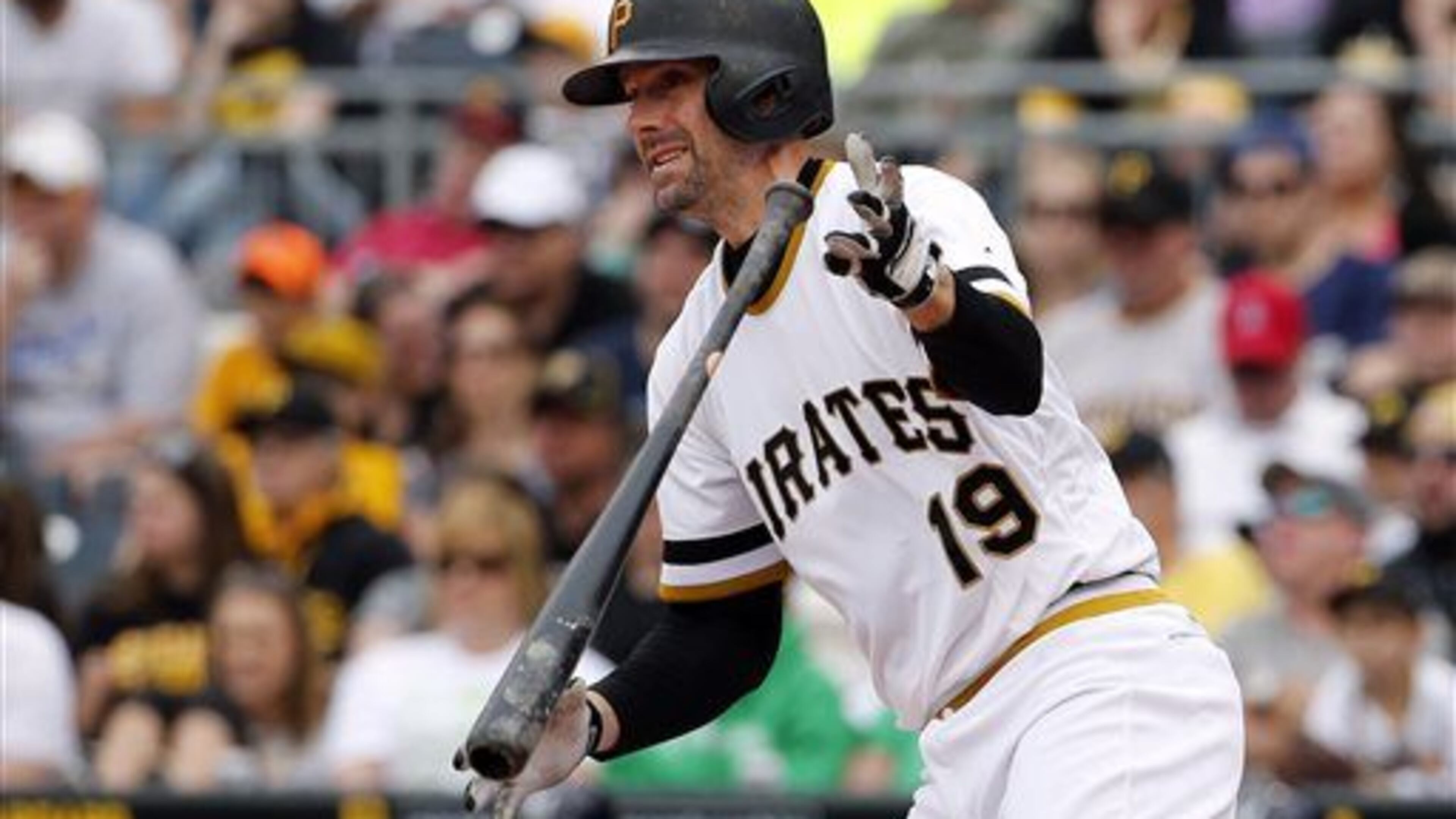 Veteran backup catcher Chris Stewart signed a one-year deal with the Braves on Wednesday to provide depth in case of injuries. (AP photo)