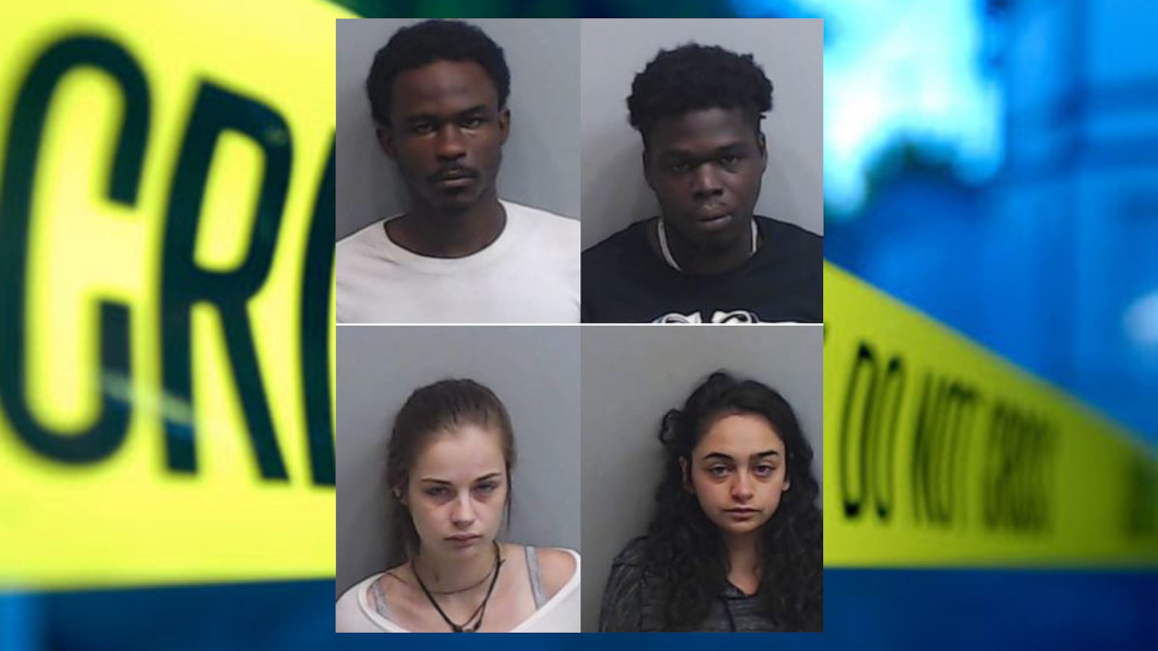 (Clockwise from top left) Jayson Michael Harris, Paris Terrell Holland, Ramsey Elisabeth Pack, Alyssa Katherine Locke