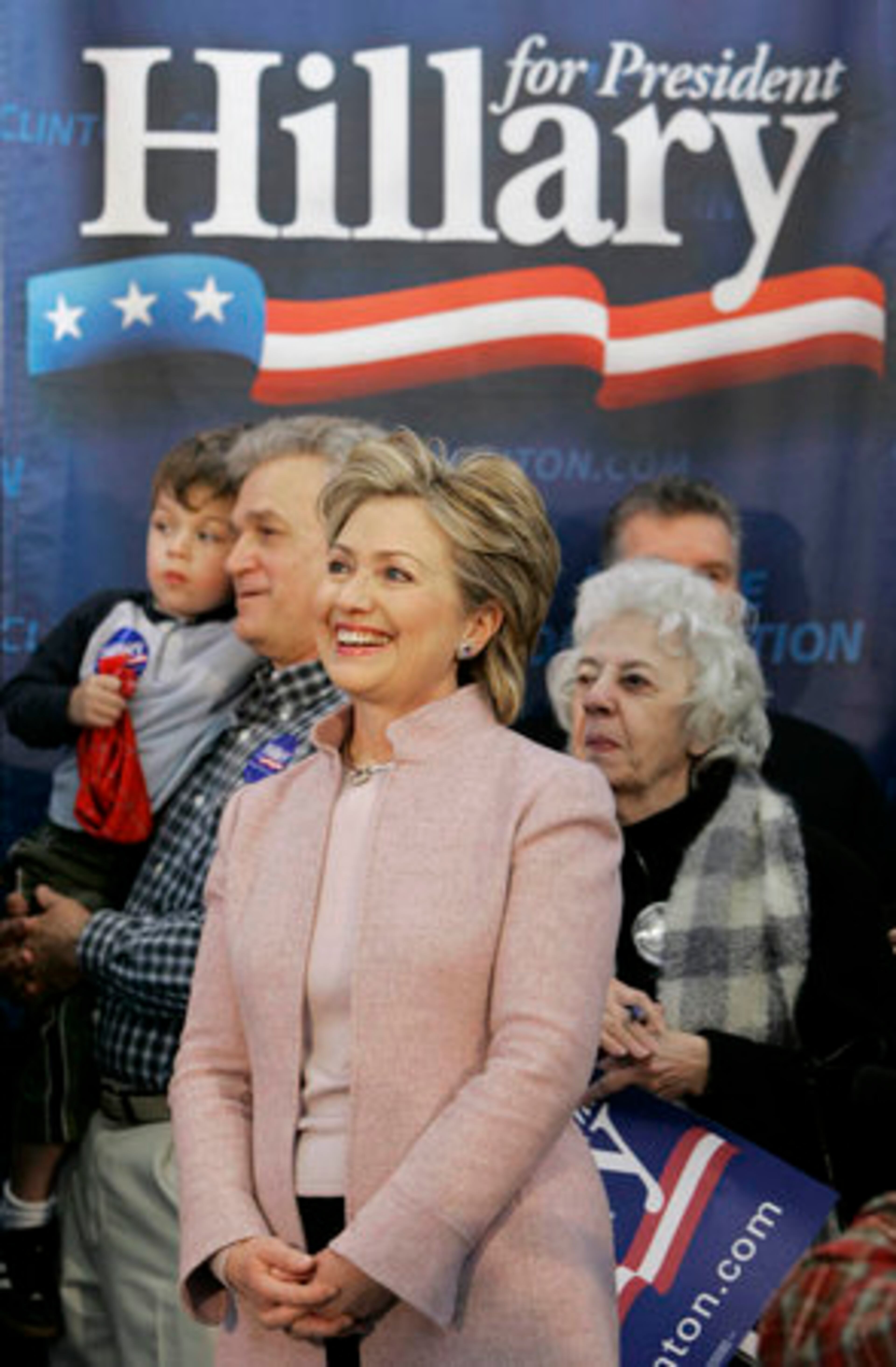 Clinton was the early favorite to win the Democratic nomination thanks to her tenure as first lady and senator and her fundraising organization.