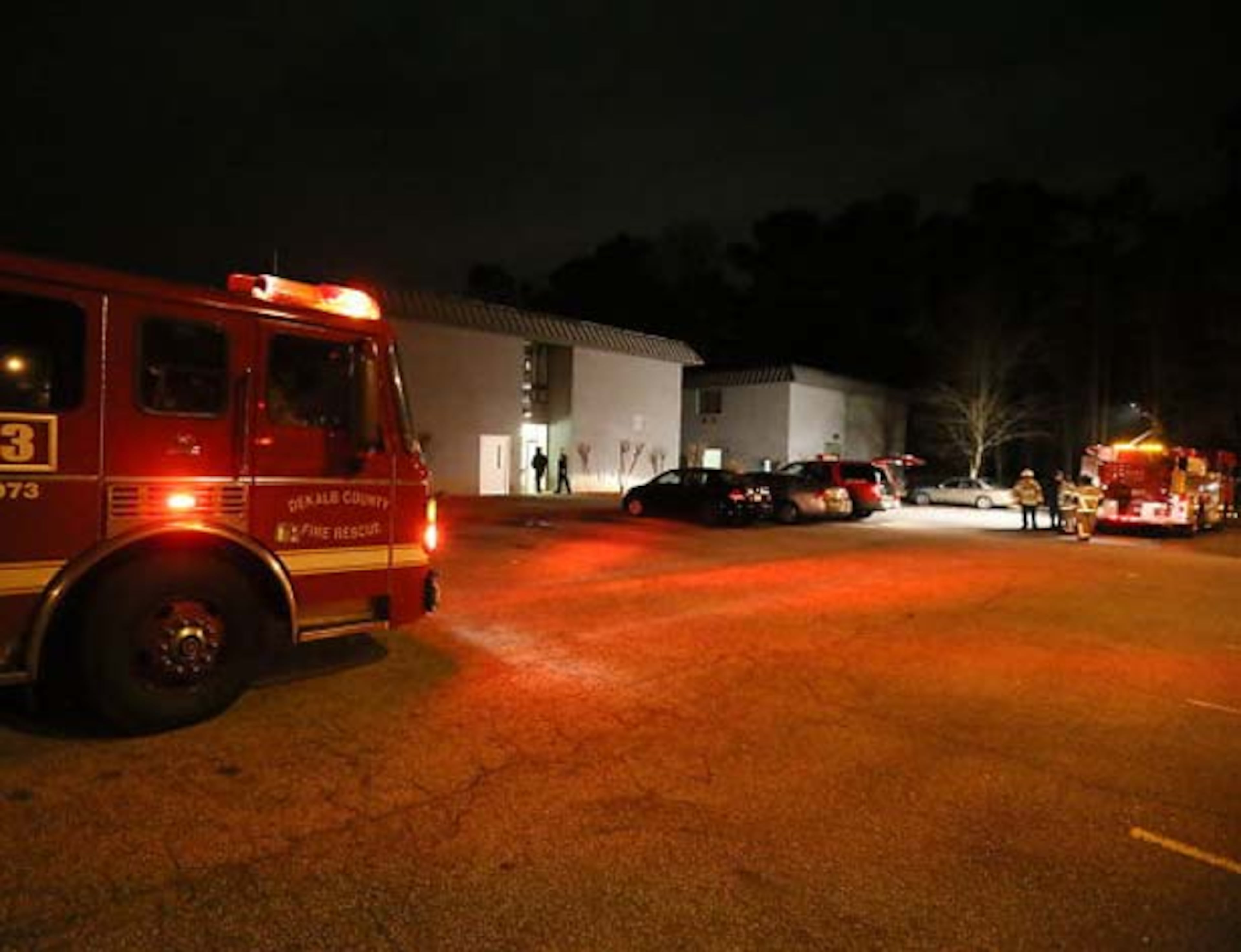 The two-alarm blaze broke out around 3 a.m. at the Meadowbrook Nursing Home in the 4600 block of Lawrenceville Highway near Tucker.