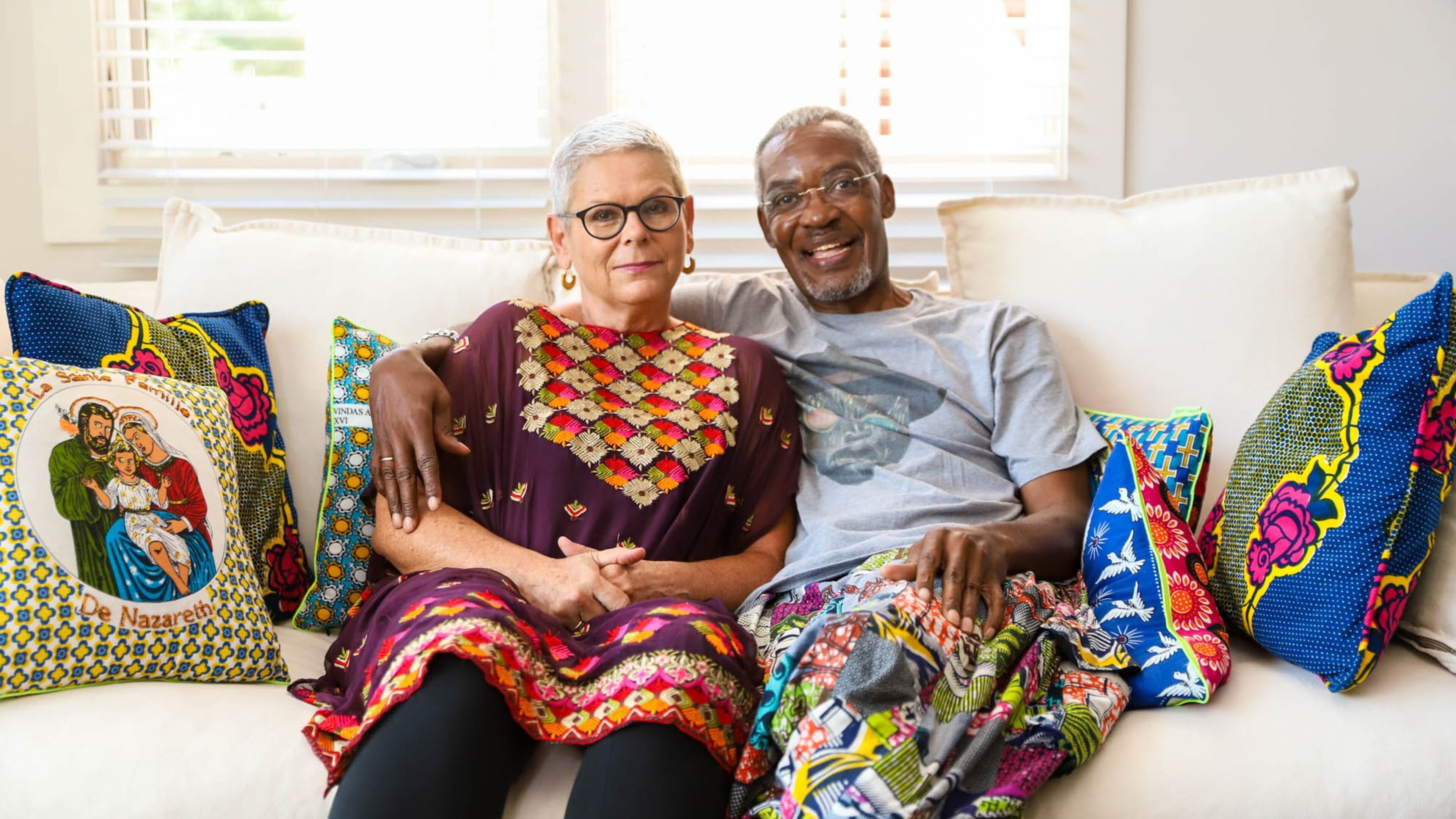 Anja and Jumbe Sebunya own AkaziATL gallery in Atlanta. Reynolds Rogers/For the AJC