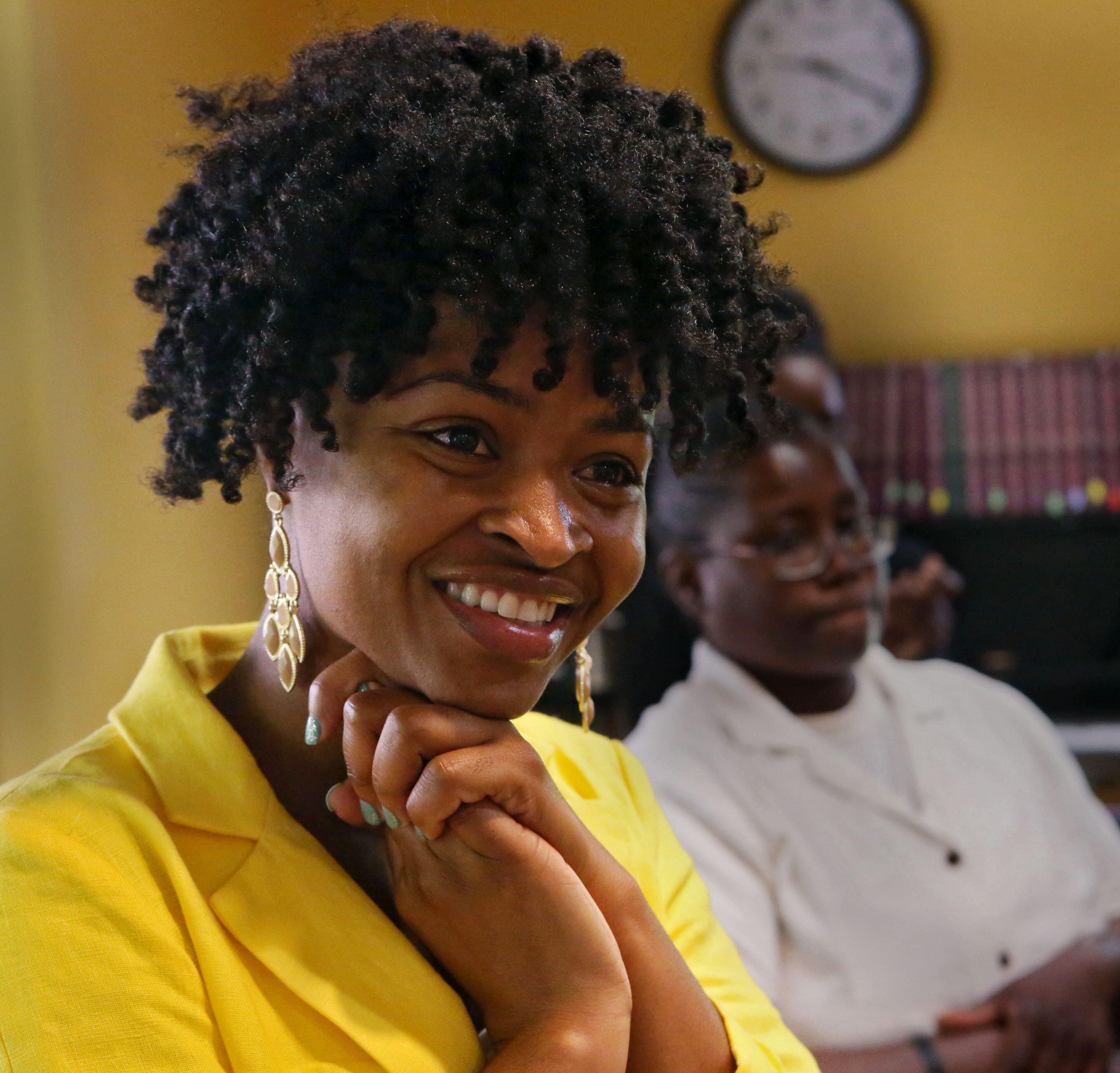 Watching the military restore peace in her home country of Trinidad and Tobago as a young child inspired Simon to join the U.S. Army when she was 19. After her service ended, she joined the Army Reserves, which sent her to Iraq.