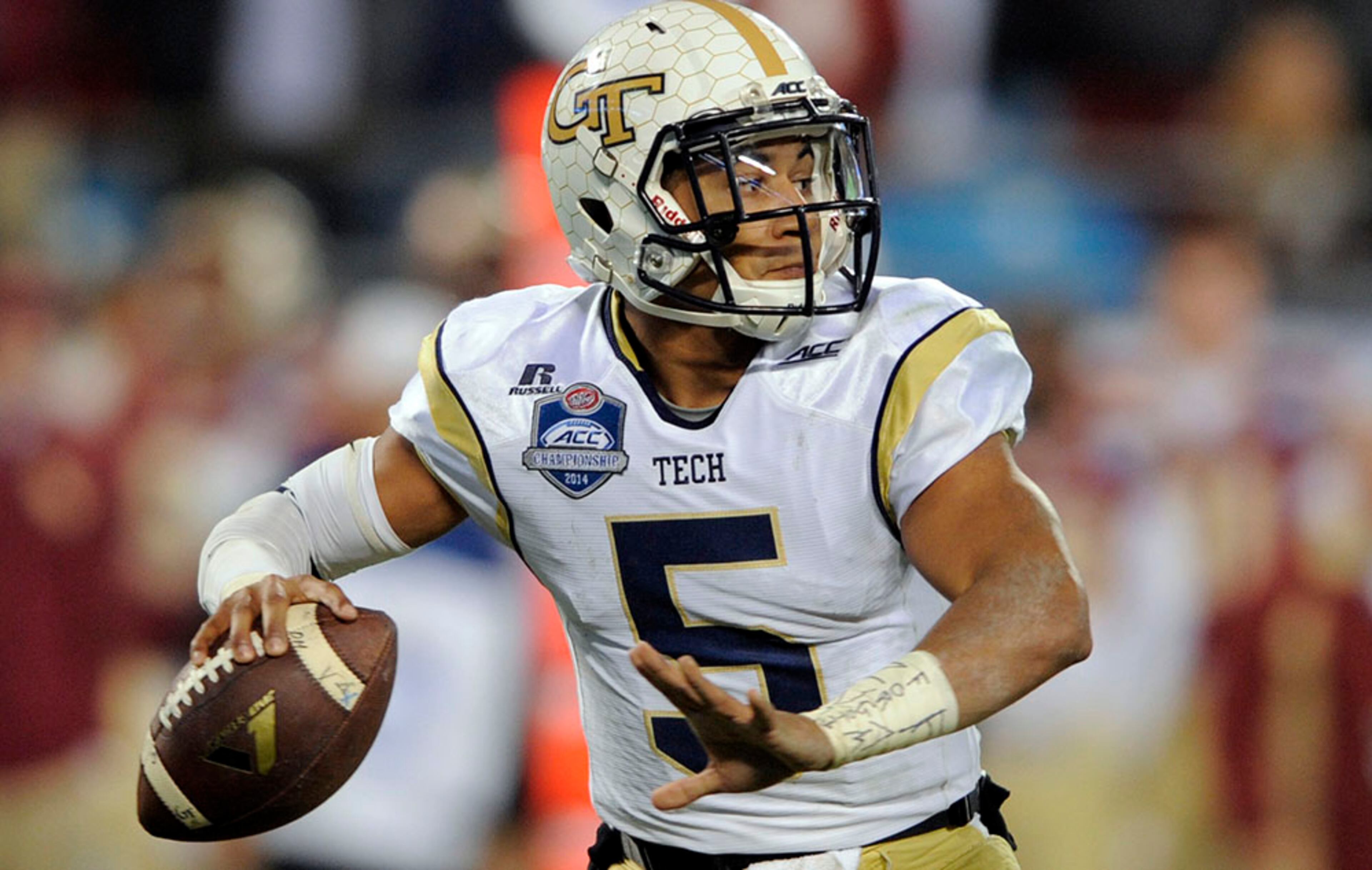 Georgia Tech's Justin Thomas has only 13 pass attempts with 10 completions for 151 yards and 3 touchdowns. The Jackets are averaging -- a 121 FBS-best -- 104.5 passing yards per game.