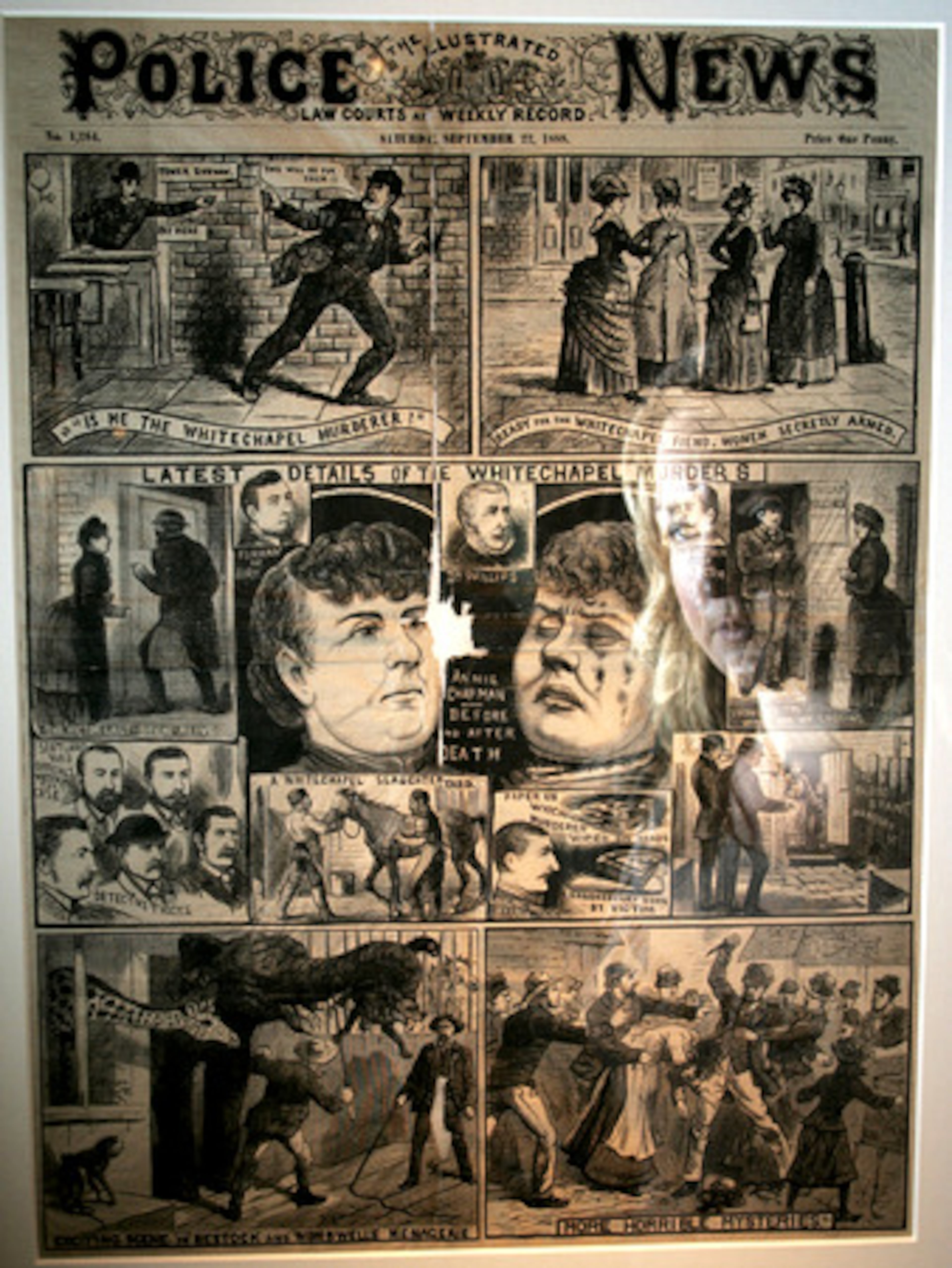 More than a century after his crimes shocked London, fascination with Jack the Ripper grows, with new books, walking tours and an exhibit (above) all bringing fresh attention to the unsolved crimes.