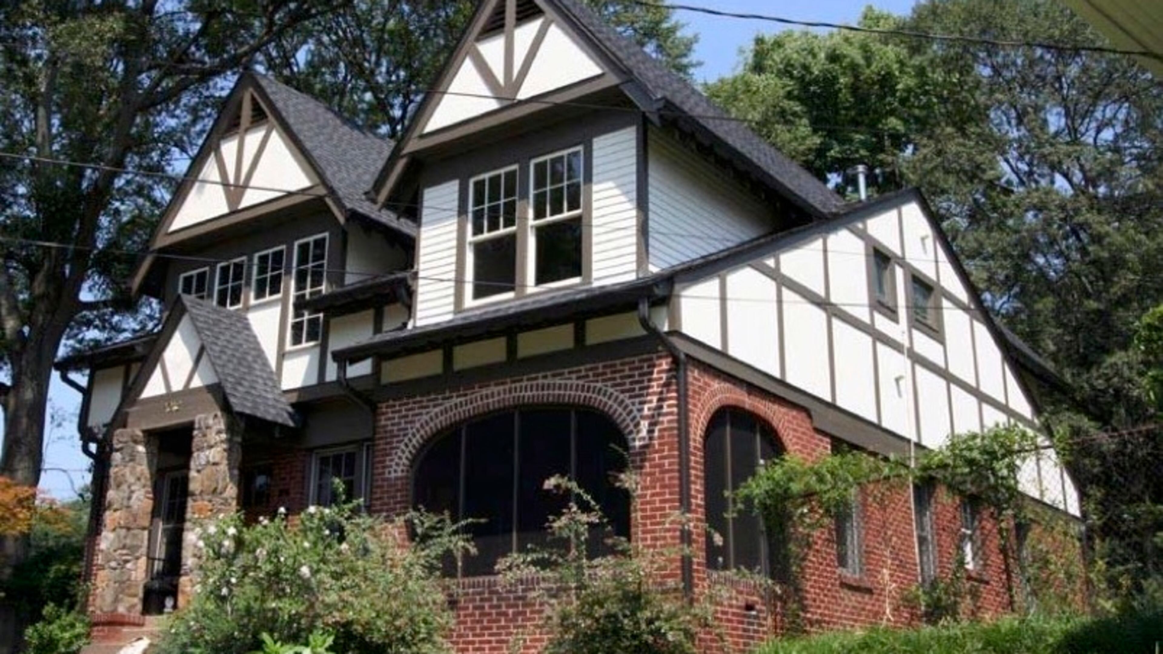 The final product "is a grand Tudor a la Druid Hills," said O'Brien.