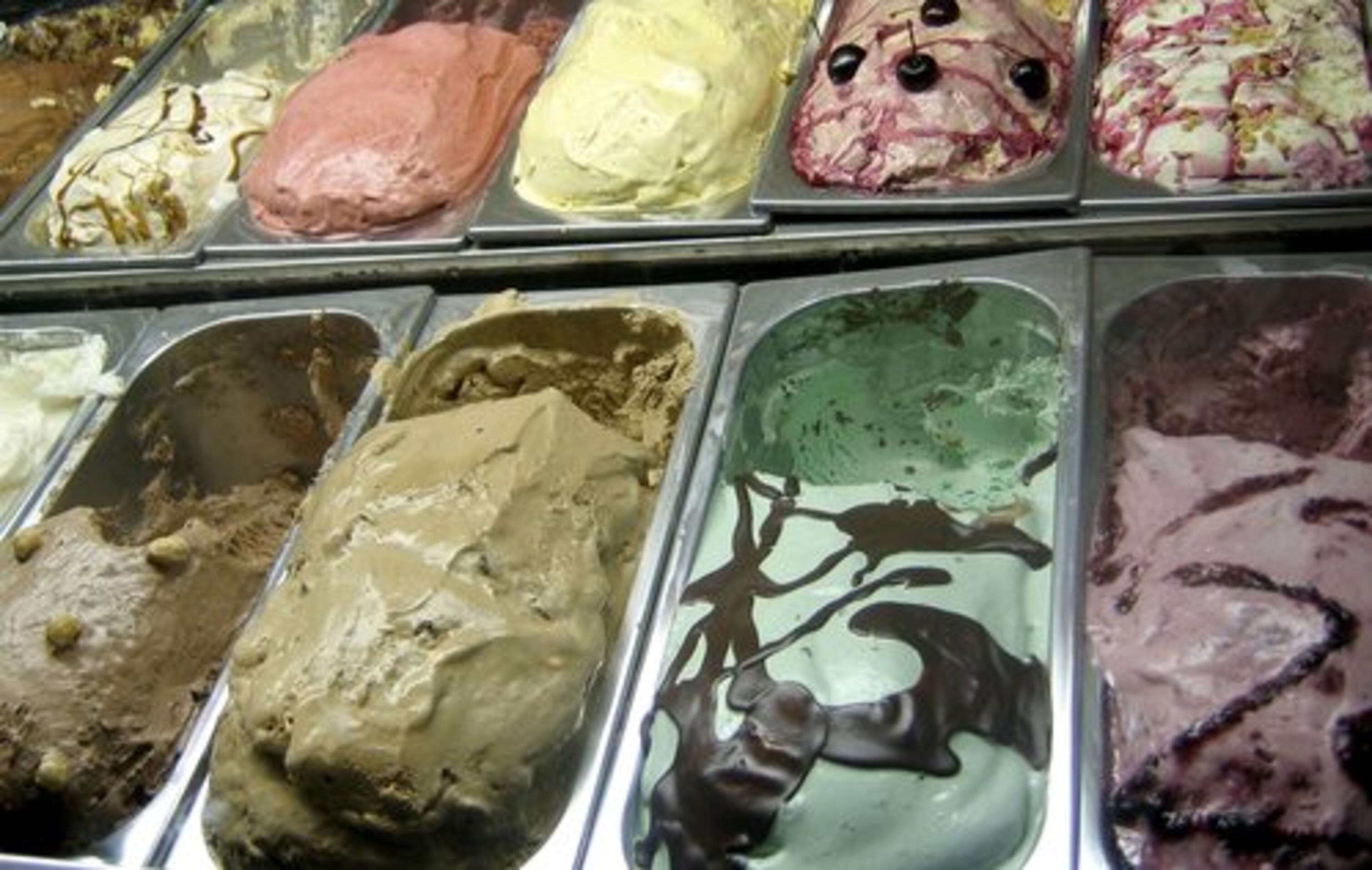 GELATO, an Italian specialty, provides a sweet treat at a low price.
