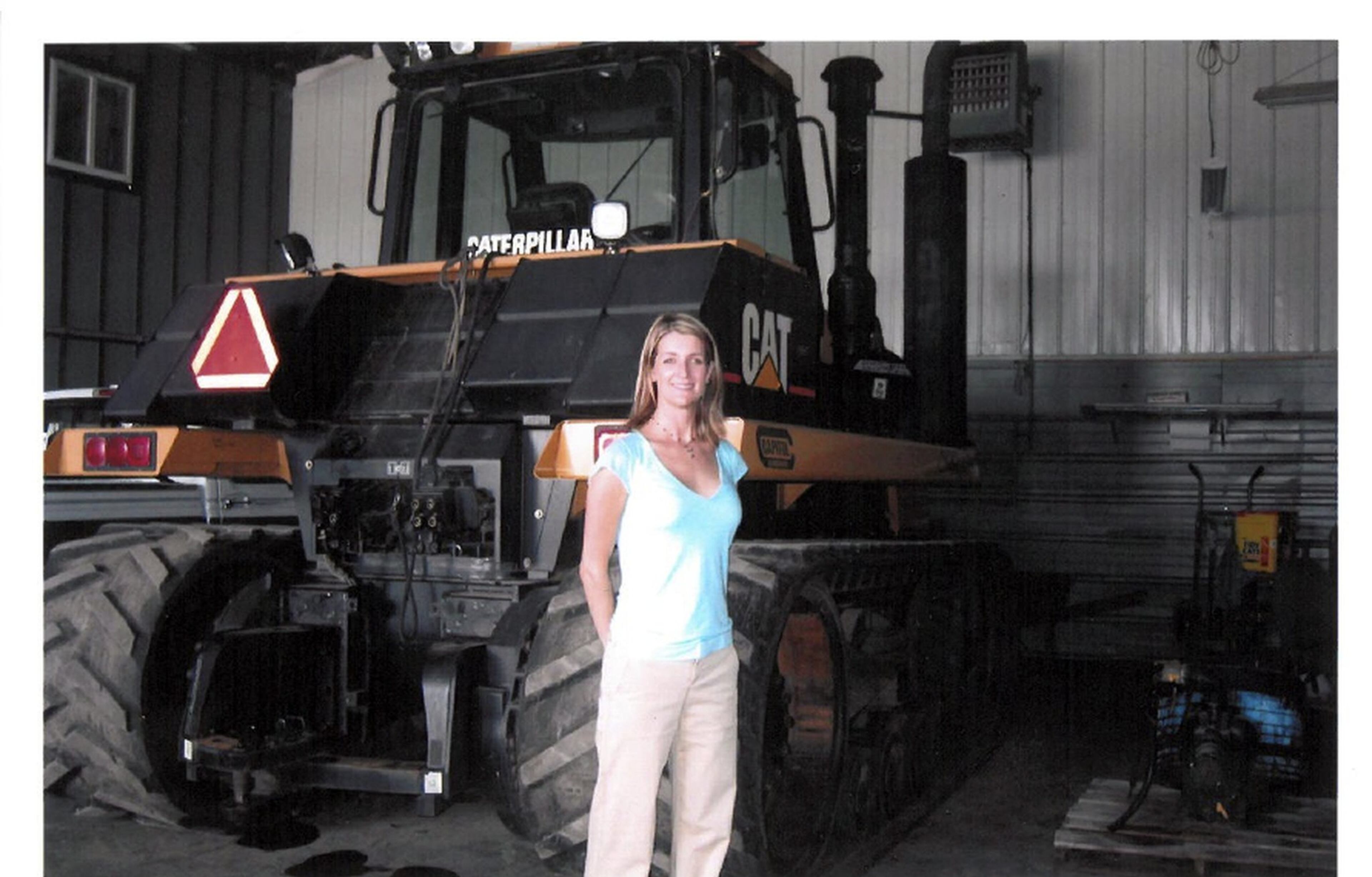 Kelly Loeffler grew up on a large family farm in central Illinois and credits the work ethic she learned there with helping her succeed on Wall Street and beyond. She is the co-owner of the Atlanta Dream WNBA franchise. (credit: Kelly Loeffler family photo)