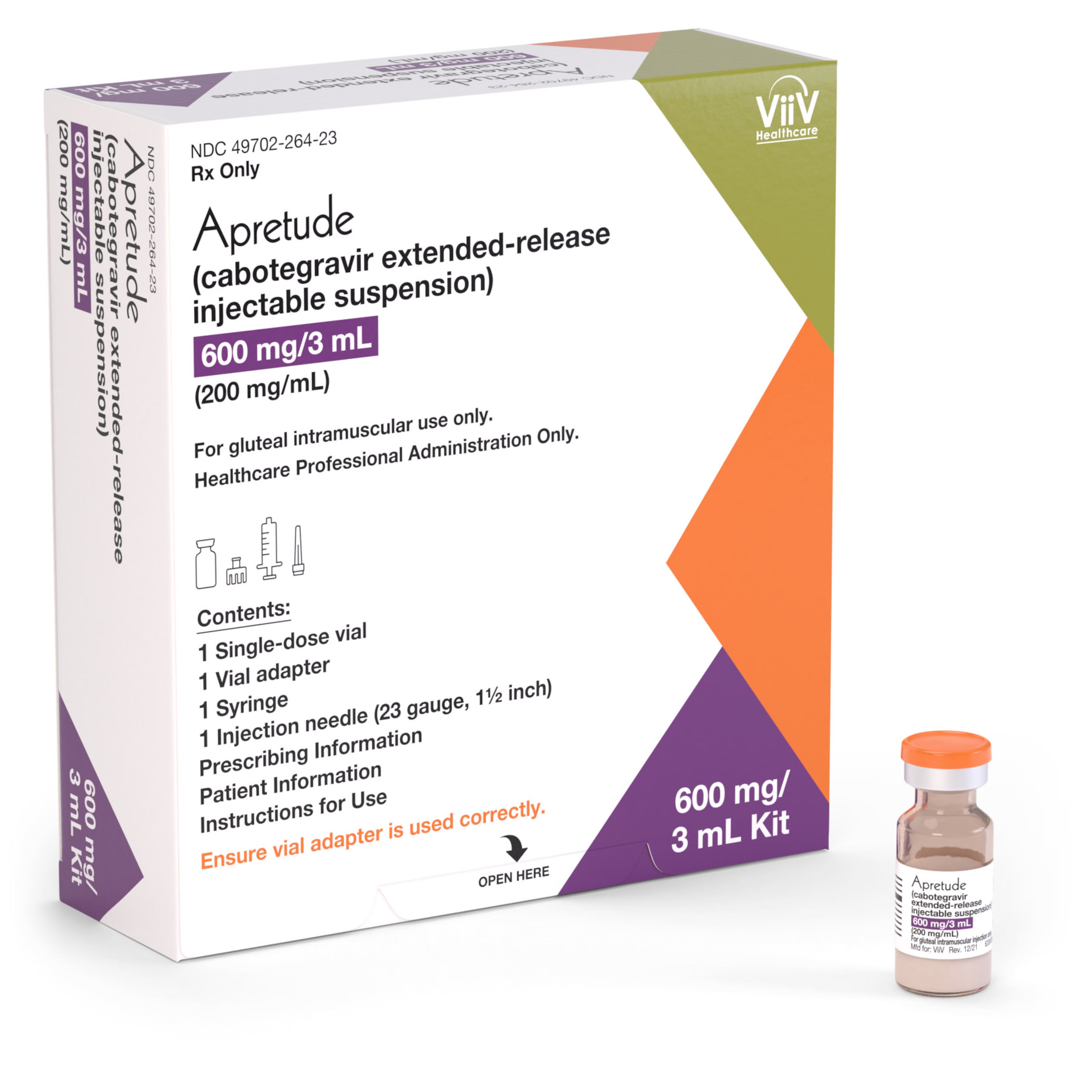 HIV prevention drug Apretude is a shot given at a doctor's office. (Courtesy of ViiV Healthcare)