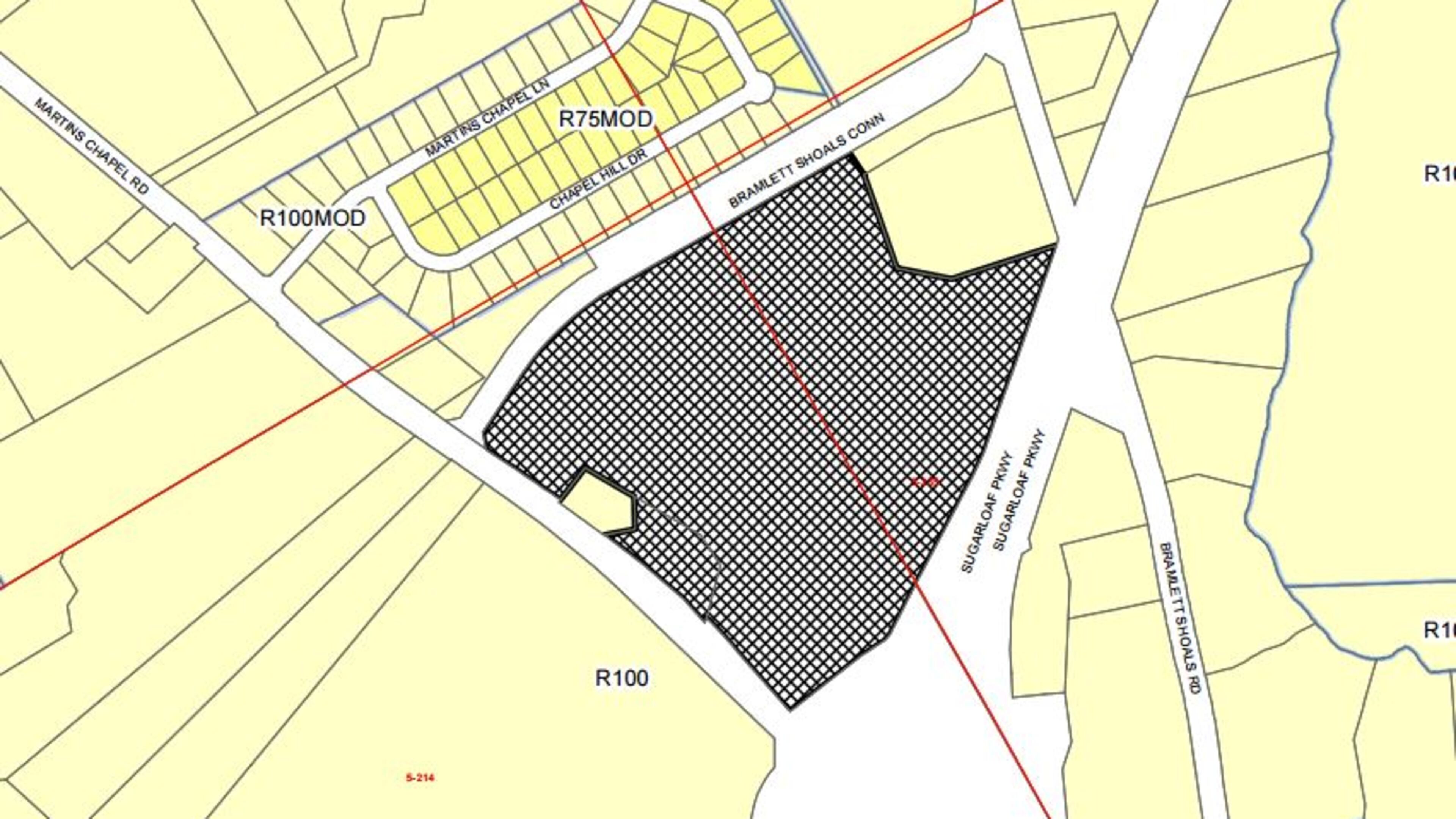 The 123,000 square-foot store is proposed for a 35-acre property near Martins Chapel Road and Sugarloaf Parkway.