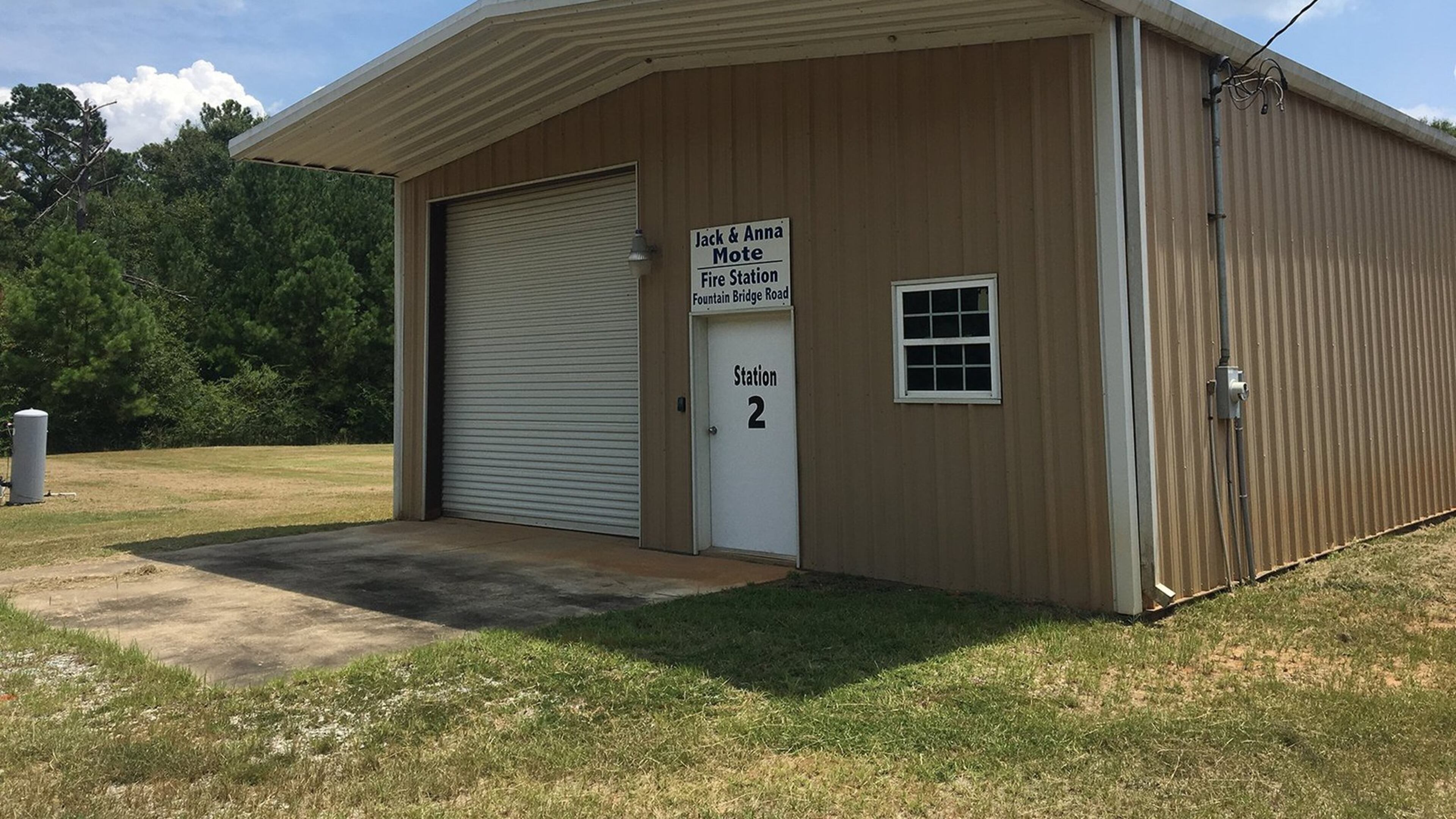 The elections board in Randolph County voted Monday to close three of the county’s nine precincts, including the Fountain Bridge precinct that serves as volunteer fire station 2 as pictured on Thursday, Aug. 8, 2019. Mark Niesse / mark.niesse@ajc.com