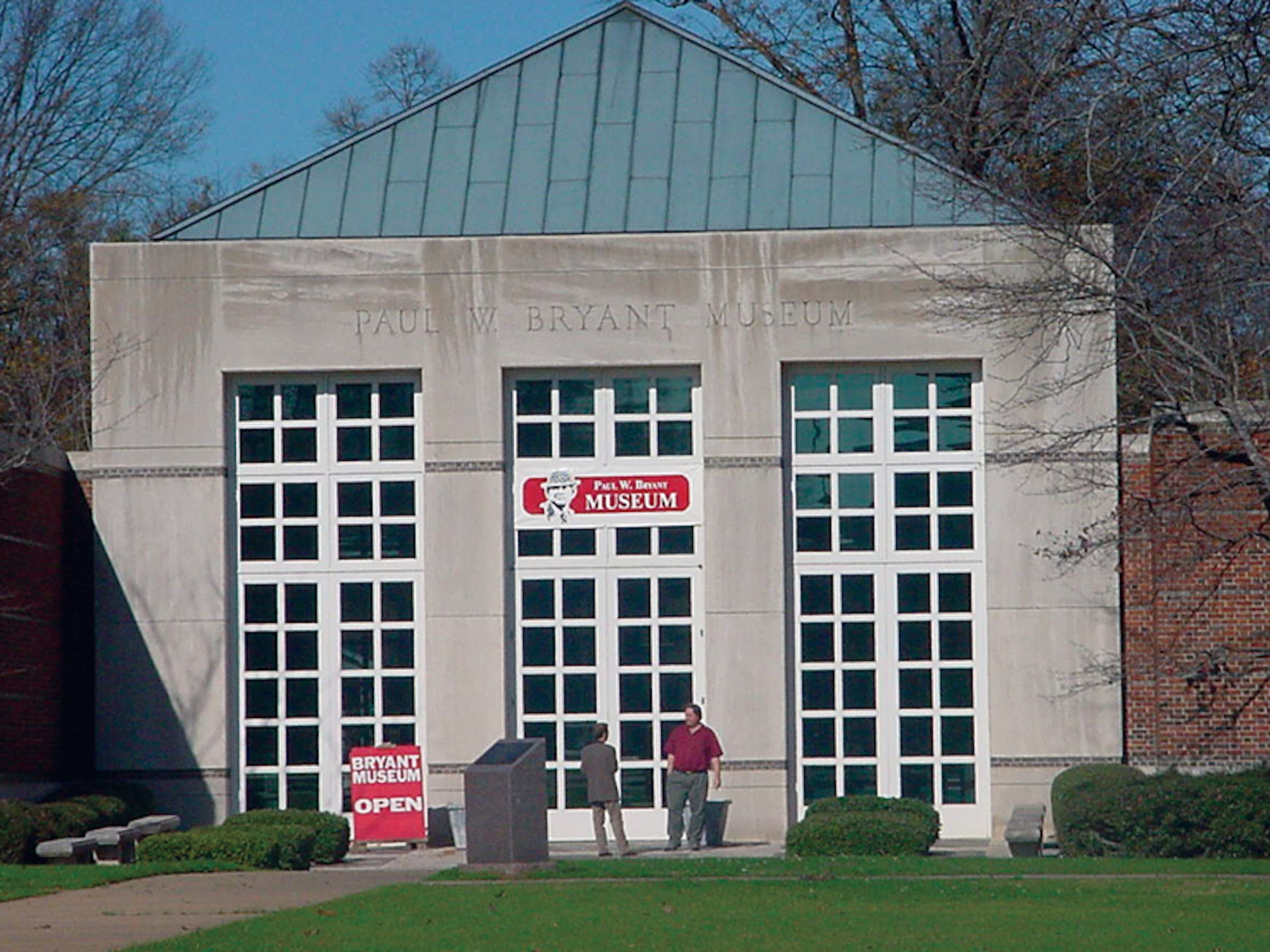 The Paul "Bear" Bryant Museum in Tuscaloosa exhibits items relating to the sports history of the University of Alabama and its legendary coach. Contributed by Alabama Tourism Department. HANDOUT PHOTO - NOT FOR RESALE