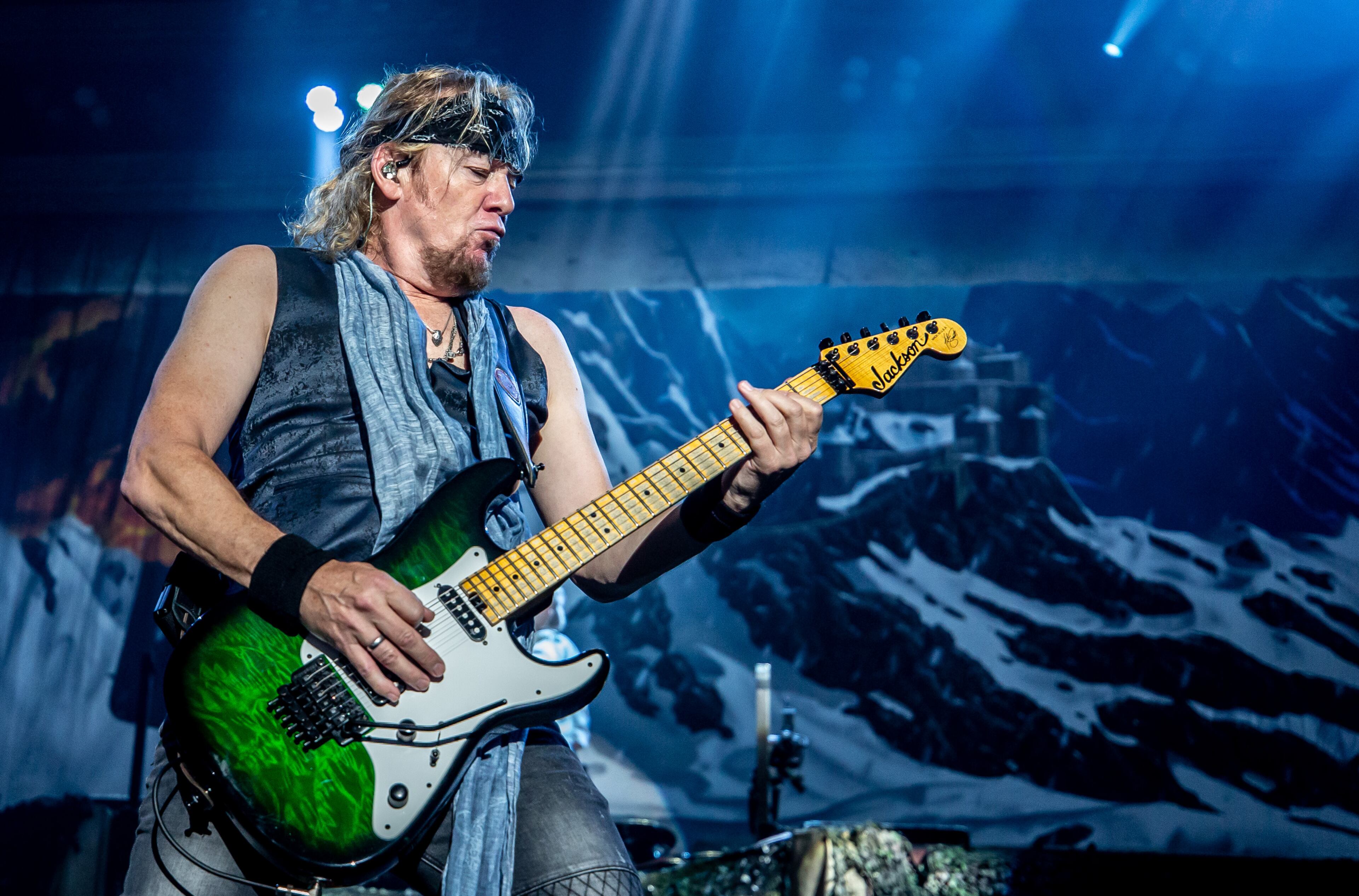 Iron Maiden packed Cellairis Amphitheatre at Lakewood on July 21, 2019, and played a 16-song, career-spanning setlist. Photo: Ryan Fleisher/Special to the AJC