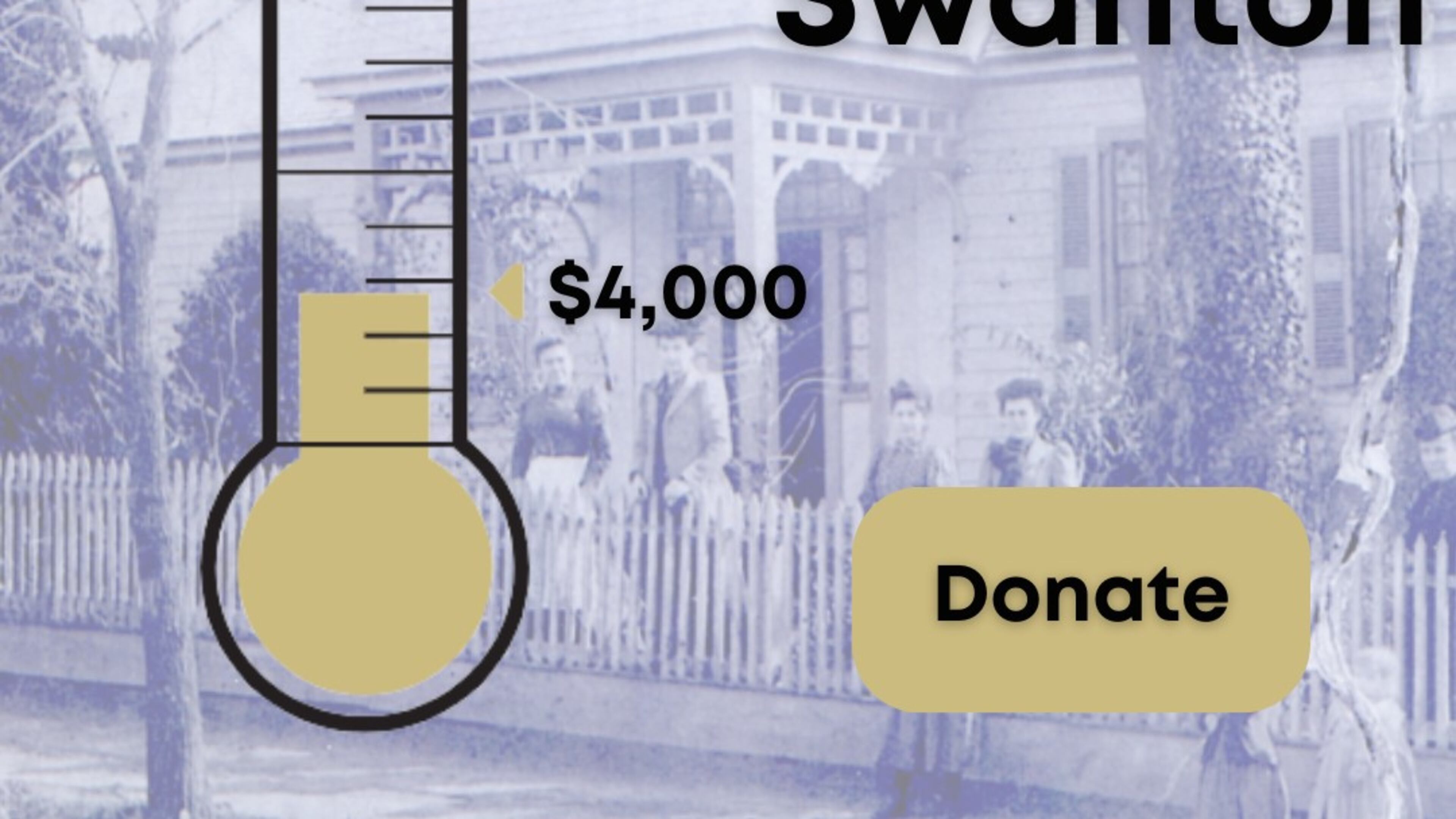 By donating to "Sustain the Swanton," DeKalb's oldest home can be restored after a large tree fell on it in January. (Courtesy of DeKalb History Center)