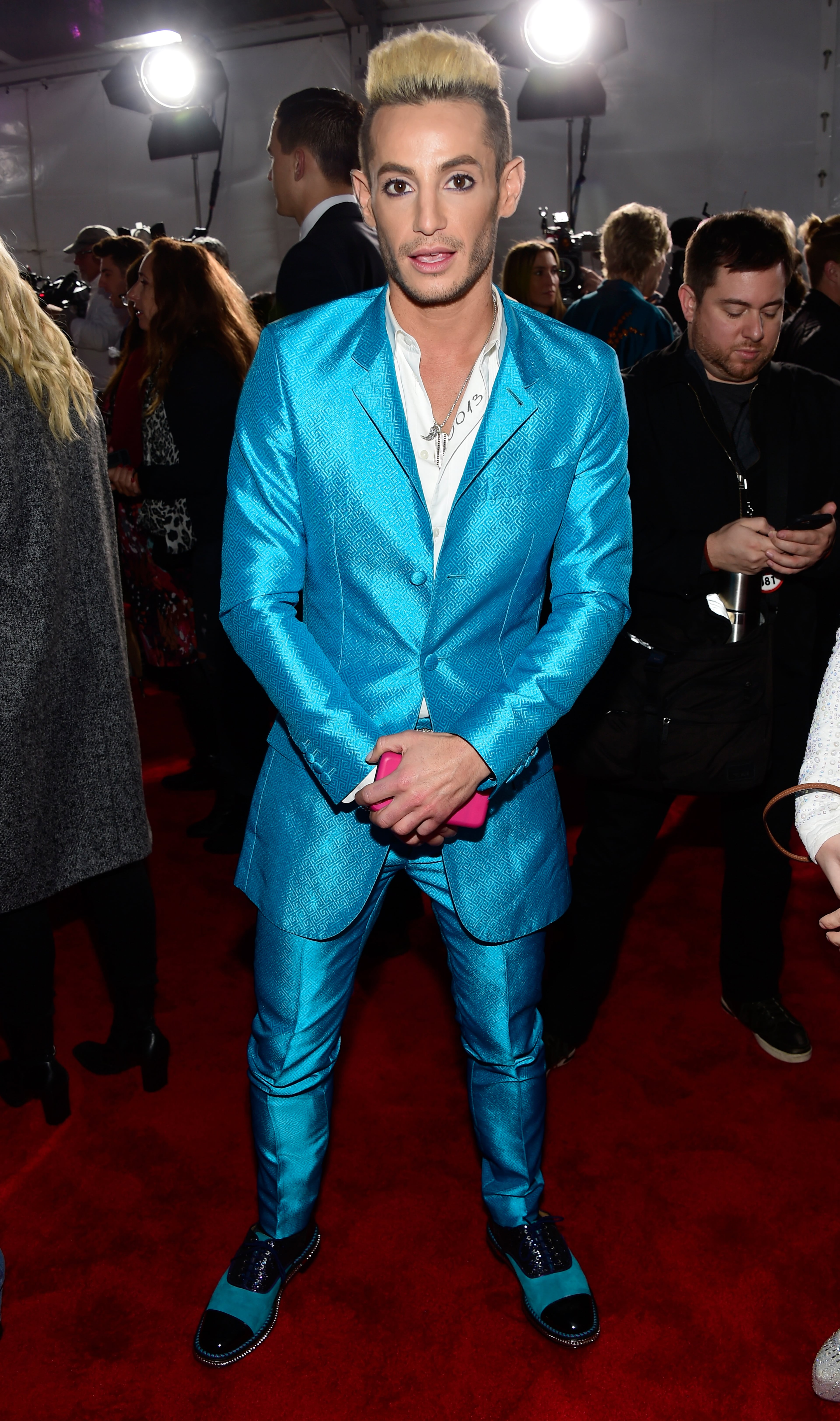LOS ANGELES, CA - JANUARY 06: TV personality Frankie J. Grande attends the People's Choice Awards 2016 at Microsoft Theater on January 6, 2016 in Los Angeles, California. (Photo by Frazer Harrison/Getty Images for The People's Choice Awards)