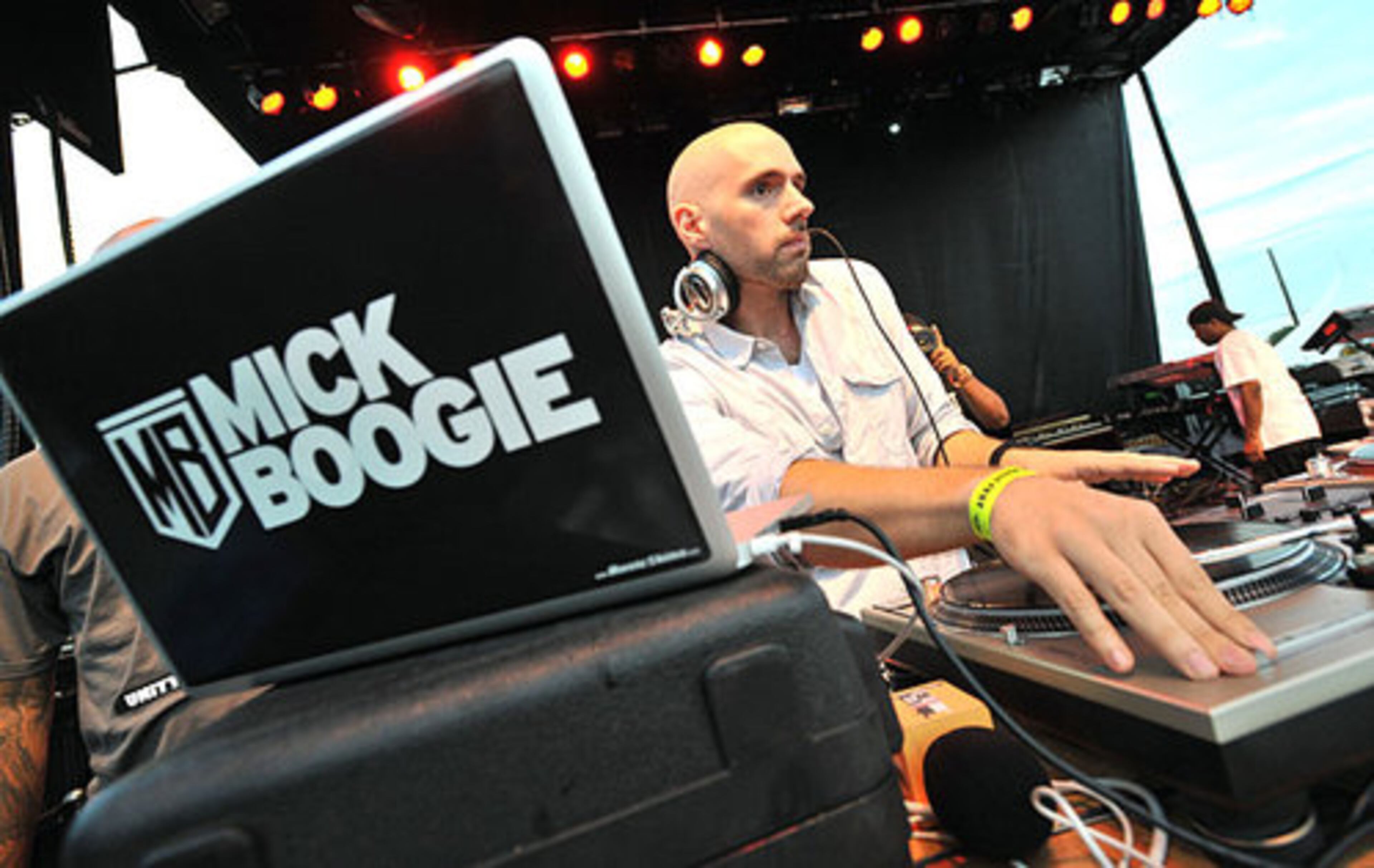 DJ Mick Boogie creates beats.