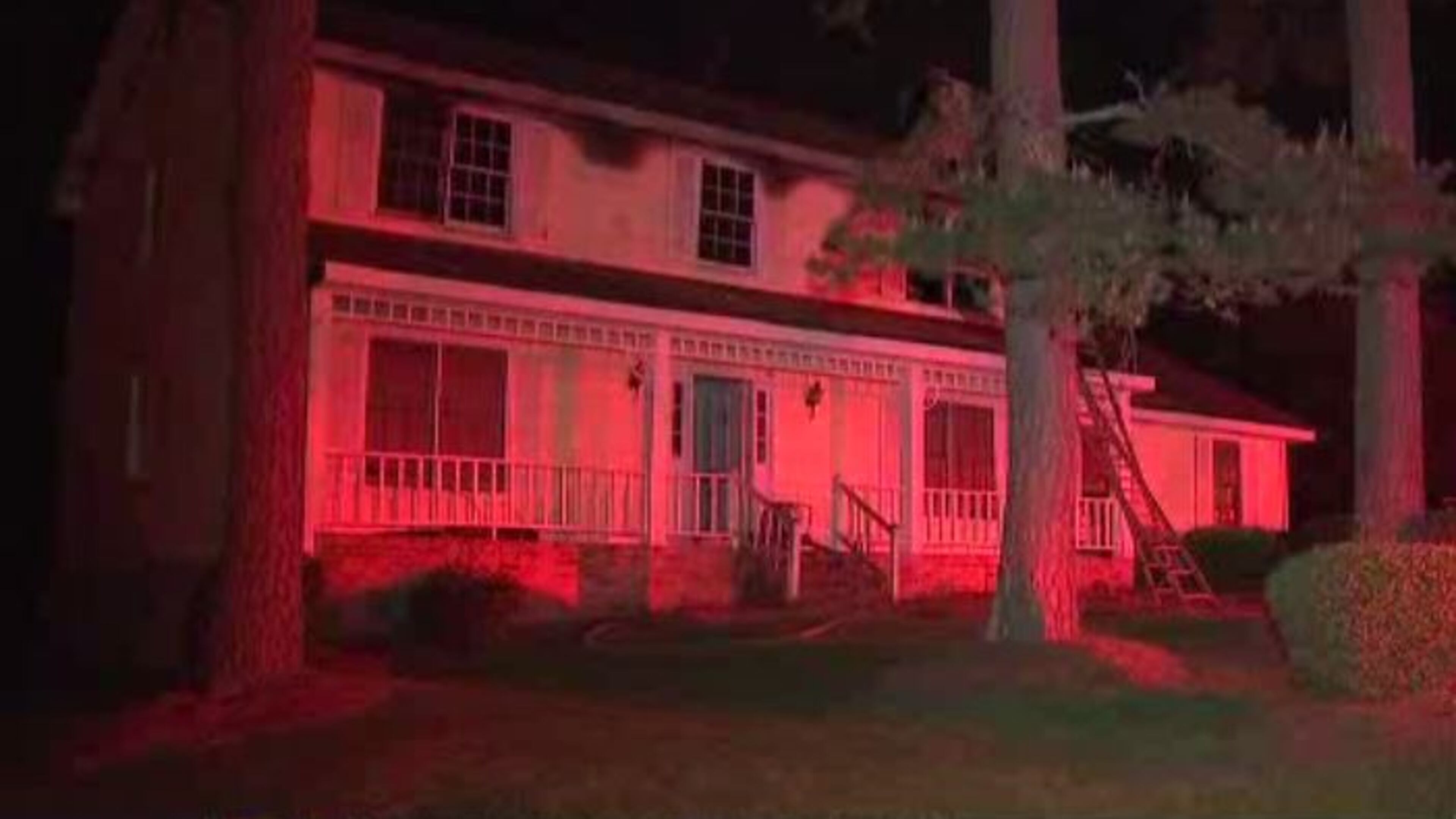 DeKalb County fire officials believe the blaze started in an upper bedroom of the home on Chaparral Place.