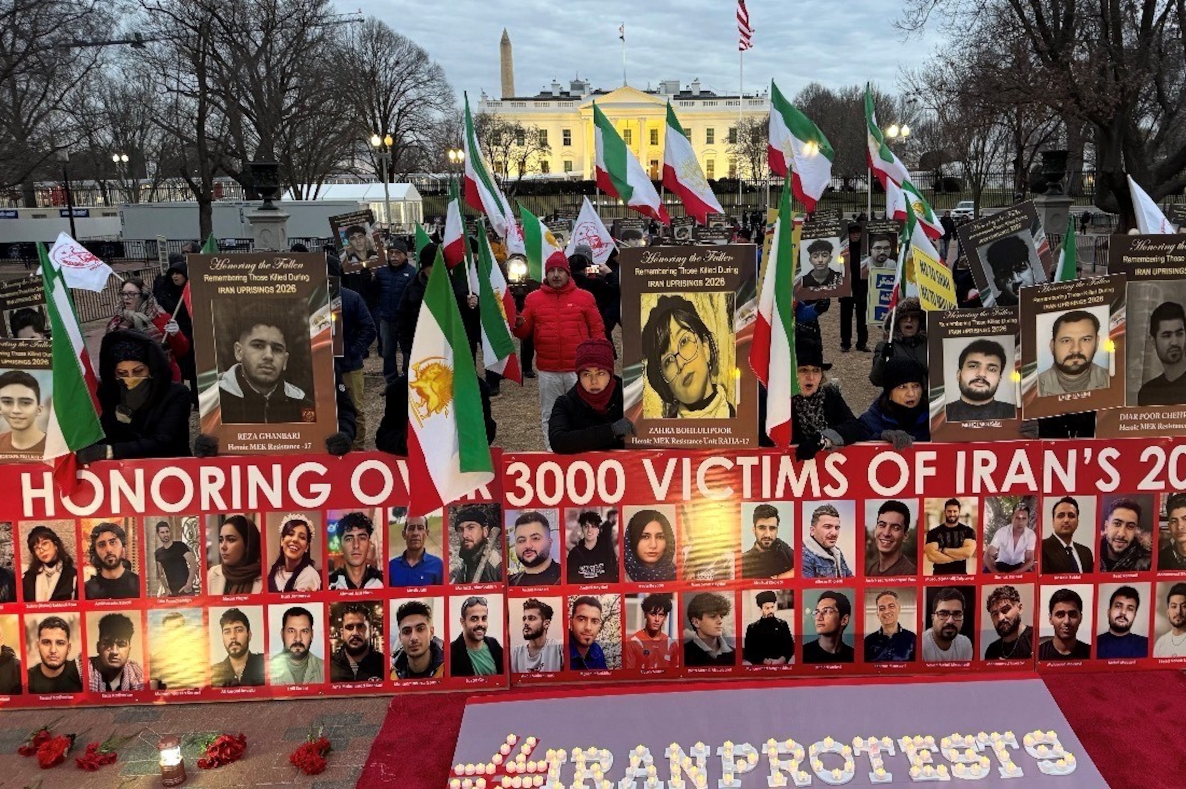 Iranian American protest