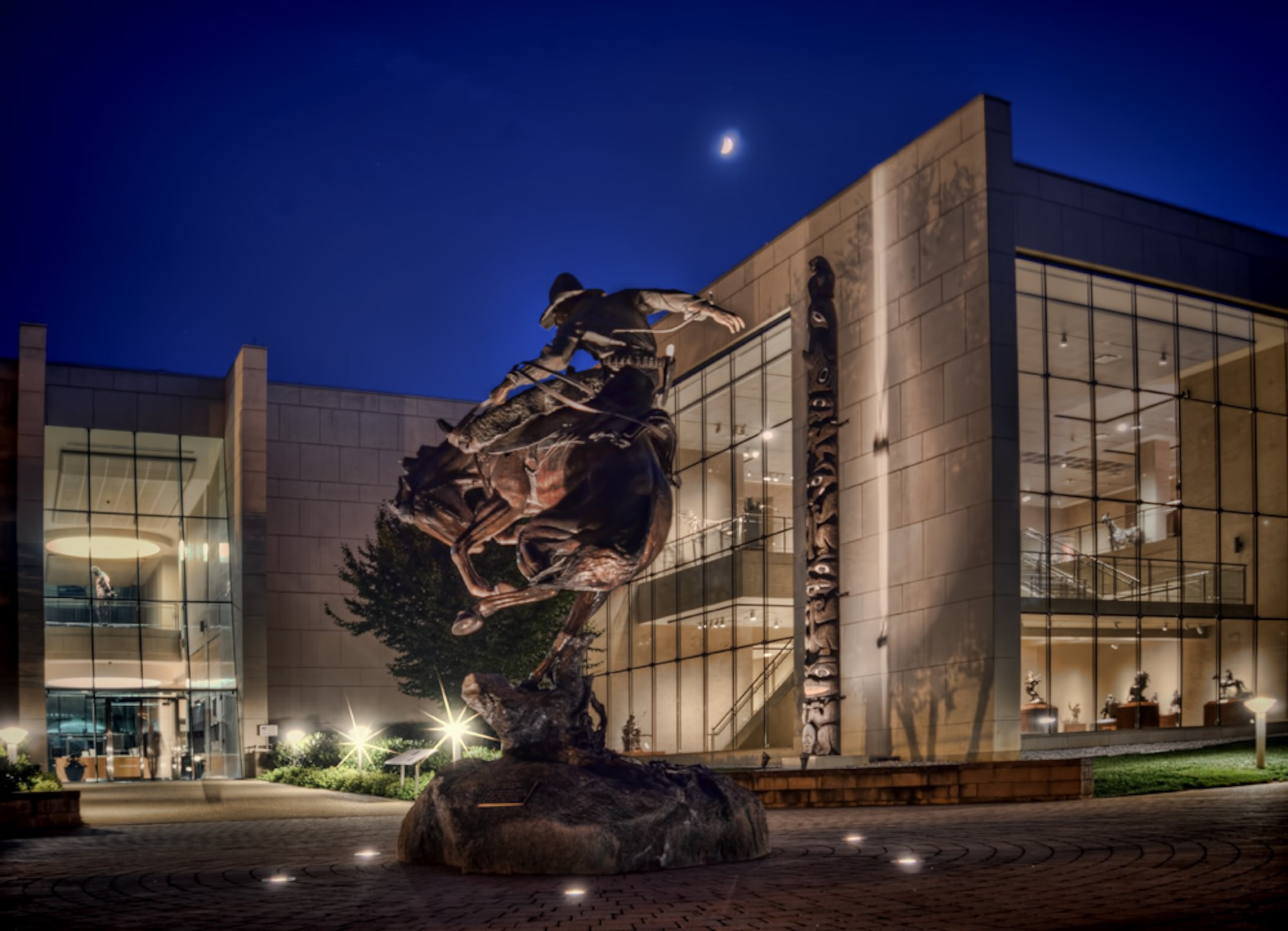 The Booth Western Art Museum is the world's largest permanent exhibition of Western art.