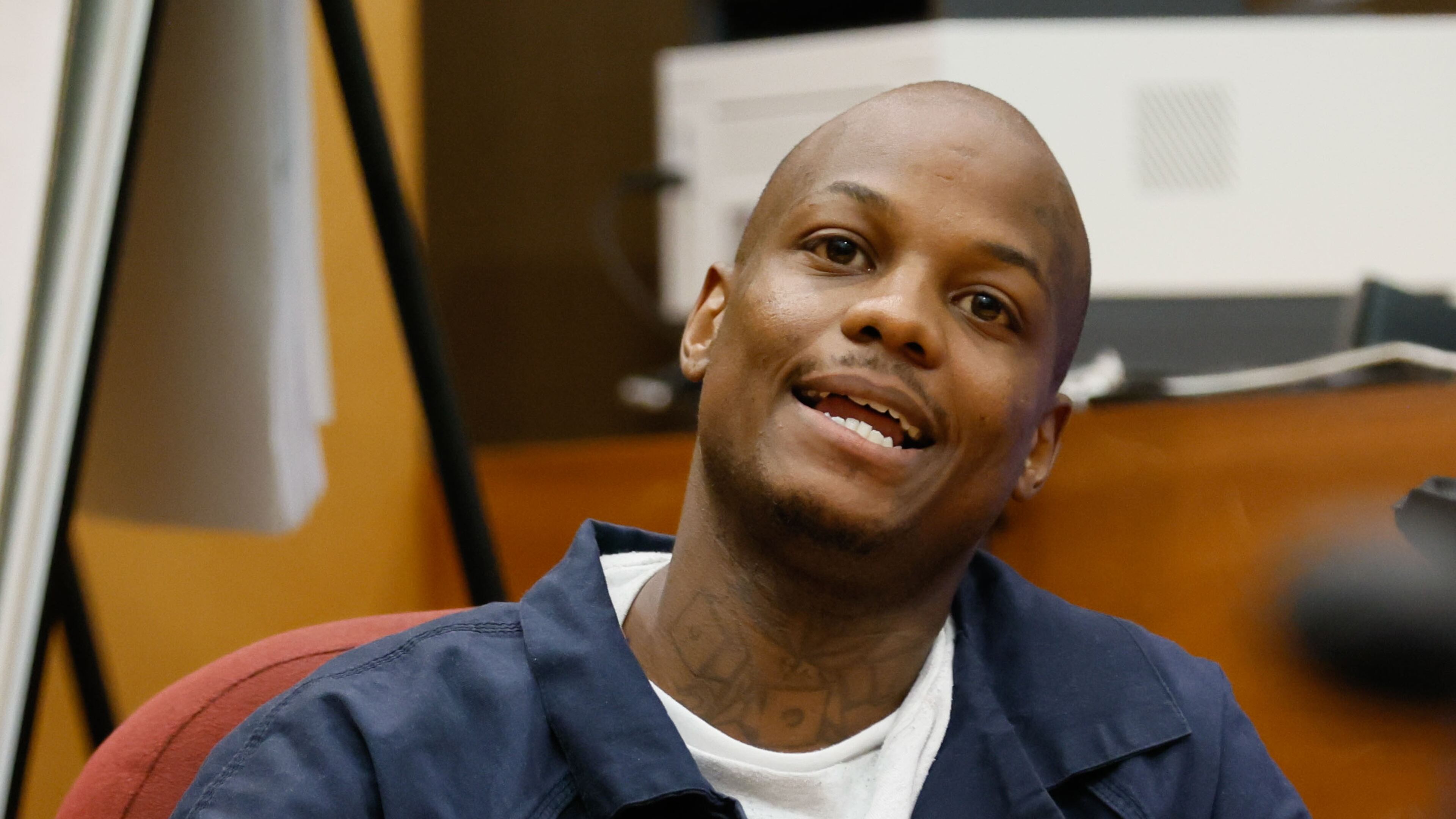 Kenneth Copeland answers State prosecutors’ questions during a Fulton County Superior Court hearing on Monday, June 10, 2024. Copeland is a crucial witness in the state’s case against rapper Young Thug, charged with the RICO act.
(Miguel Martinez / AJC)