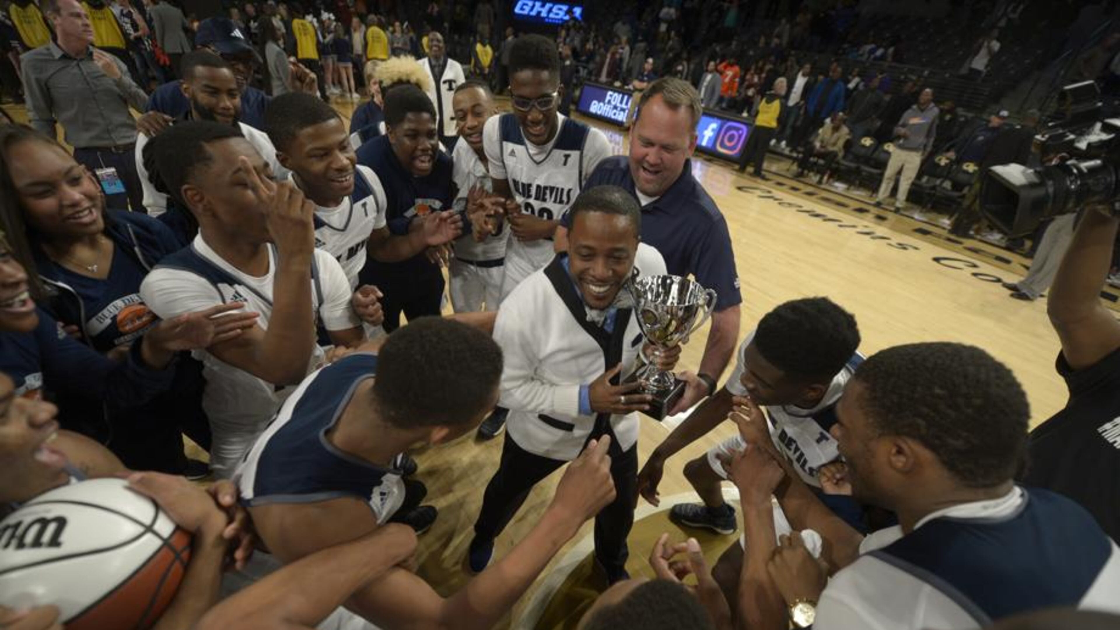 Tift County defeated Norcross 55-52 for the Class AAAAAAA championship on March 11 at Georgia Tech.