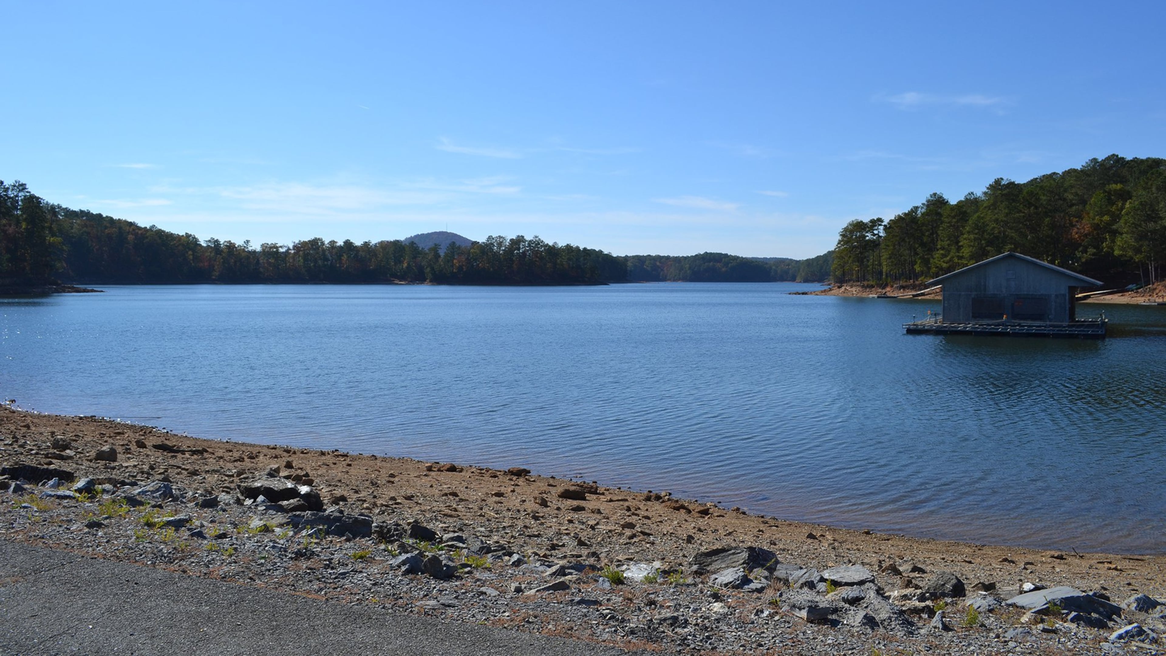 Lake Allatoona is a huge reservoir with beautiful views and lots of great nooks and crannies for fishing. CONTRIBUTED BY GEORGIA DNR