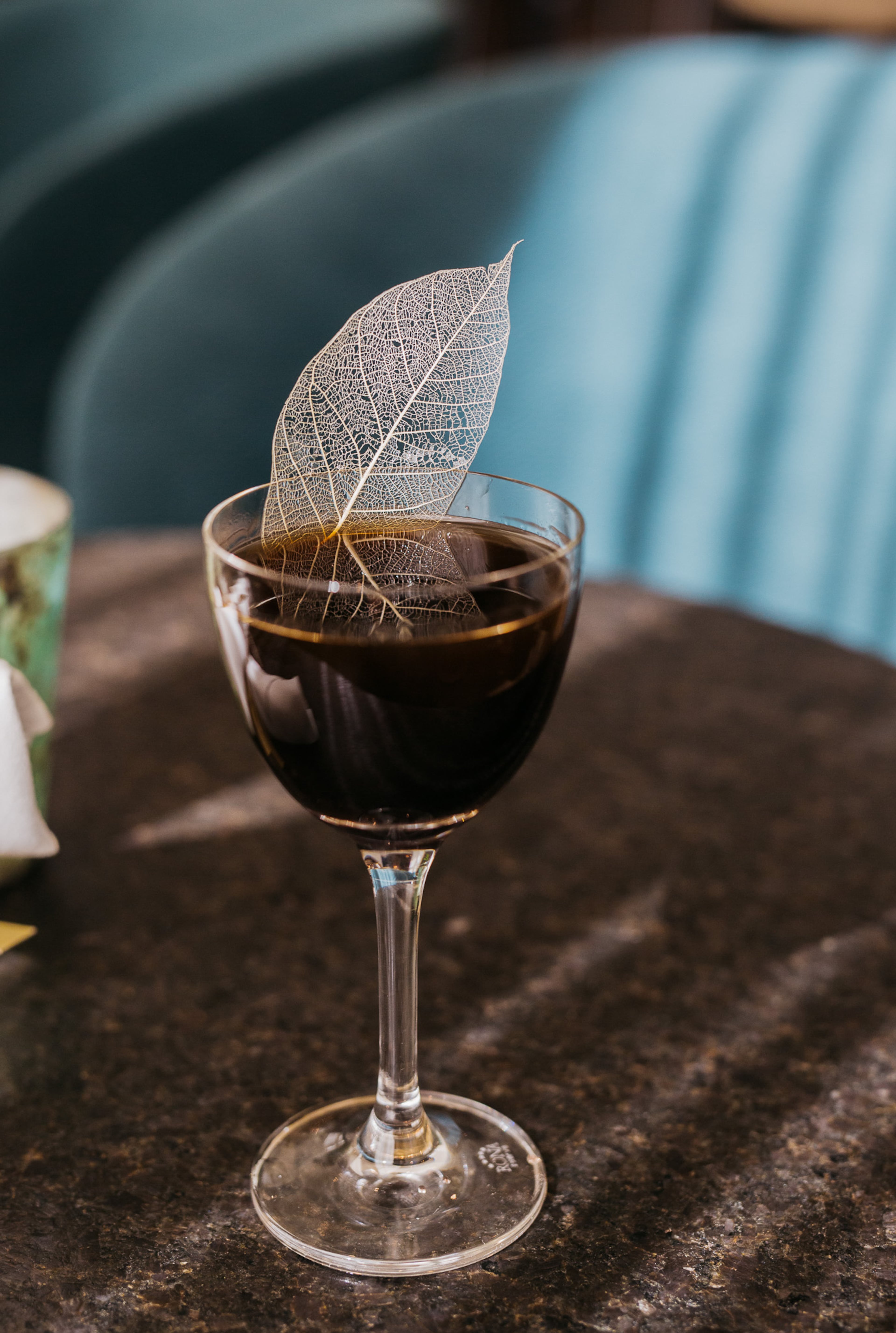 Dark and earthy, Rumi's Kitchen builds a black Manhattan with rye and Persian spice in the Skeleton Tree cocktail. (Courtesy of Rumi's Kitchen)