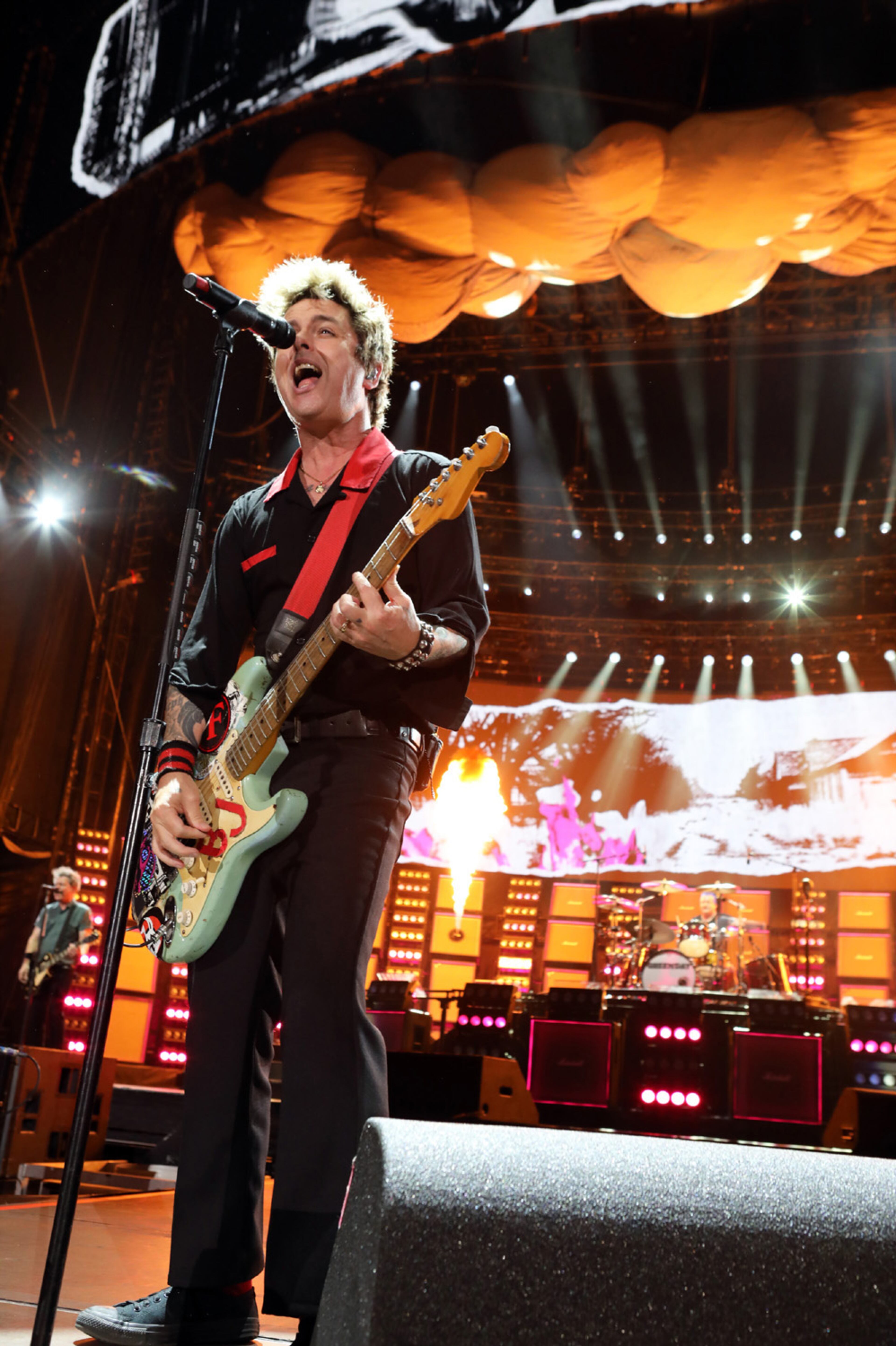 Green Day brought their Saviors Tour to Truist Park on Wednesday, August 28, 2024. Opening acts were Smashing Pumpkins, Rancid, The Linda Lindas and Paradox..
Robb Cohen for the Atlanta Journal-Constitution