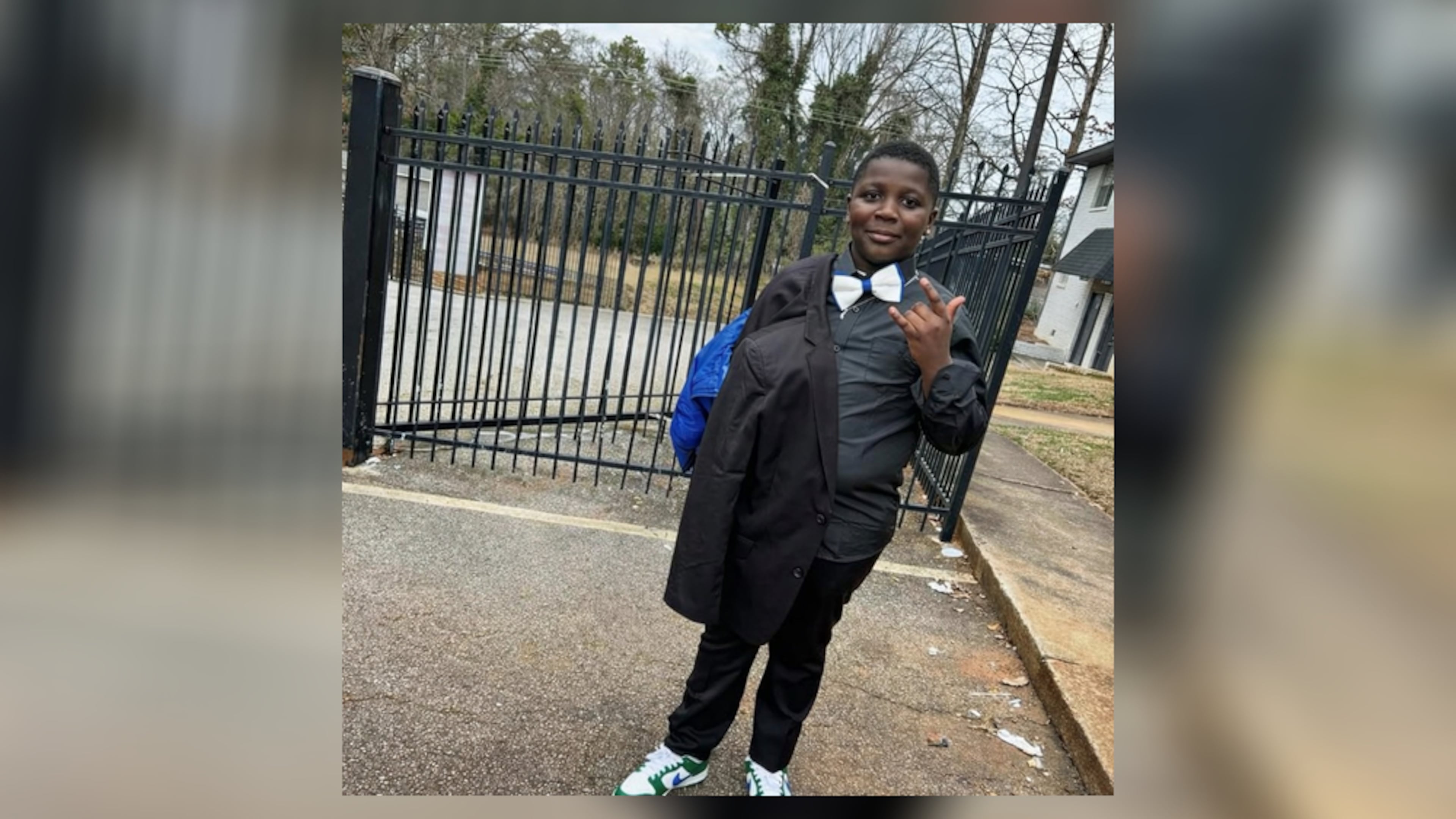 Cameron Coney, 12, was shot and killed Saturday afternoon in the bedroom of his Atlanta home. A 14-year-old has been charged with murder. (Courtesy of the Coney family)