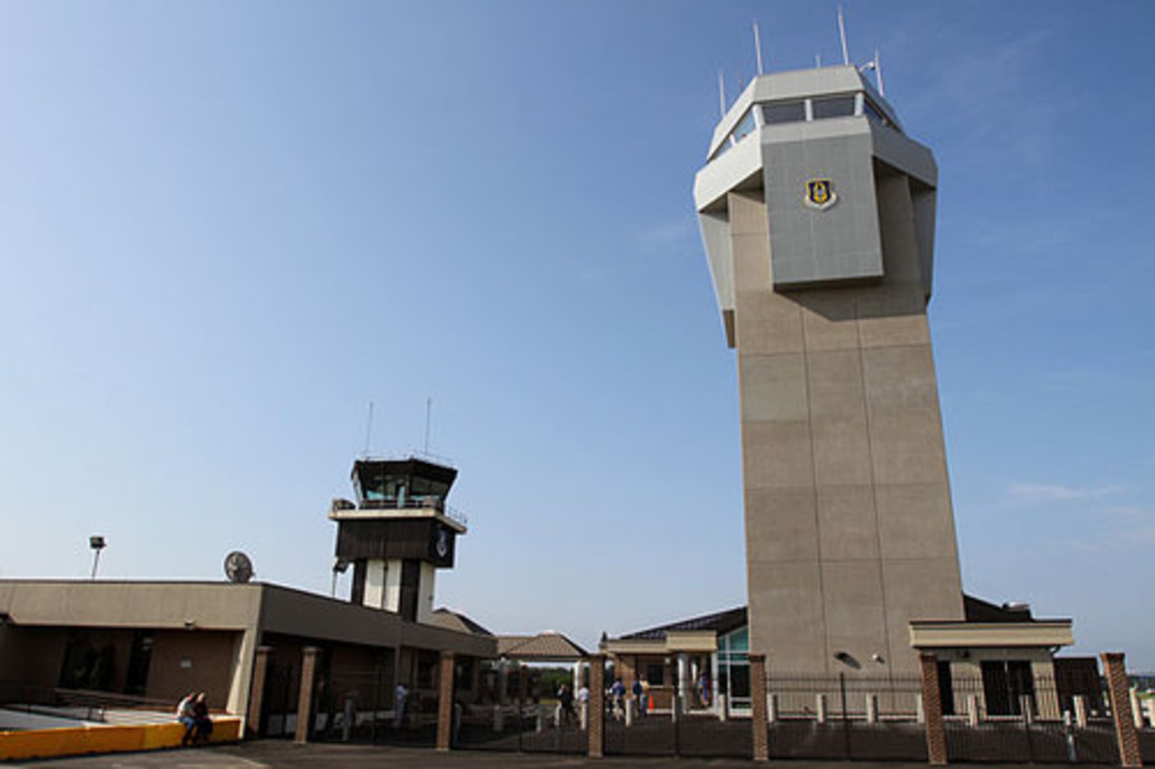 Dobbins Air Reserve Base hosted a grand opening for its new air traffic control tower. The $7.5 million structure is 40 feet taller than its predecessor.