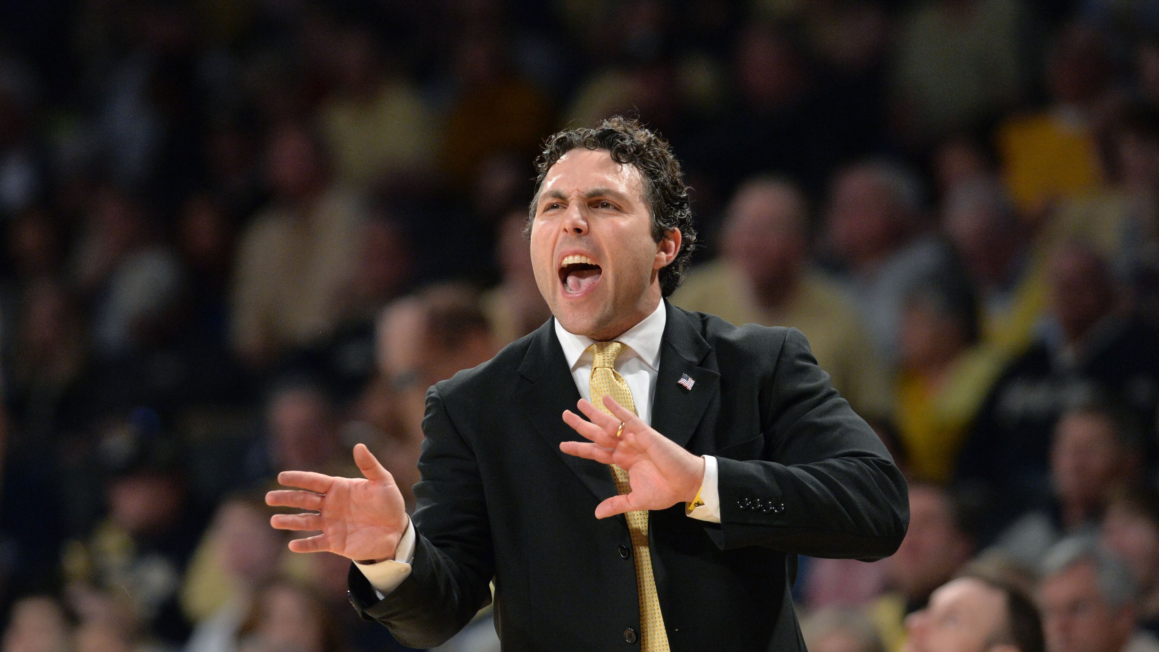 Tech coach Josh Pastner on new assistant Anthony Wilkins: "Anthony is an outstanding coach on the court and excellent with player development, which is critical in our program ...." (Hyosub Shin/hshin@ajc.com)