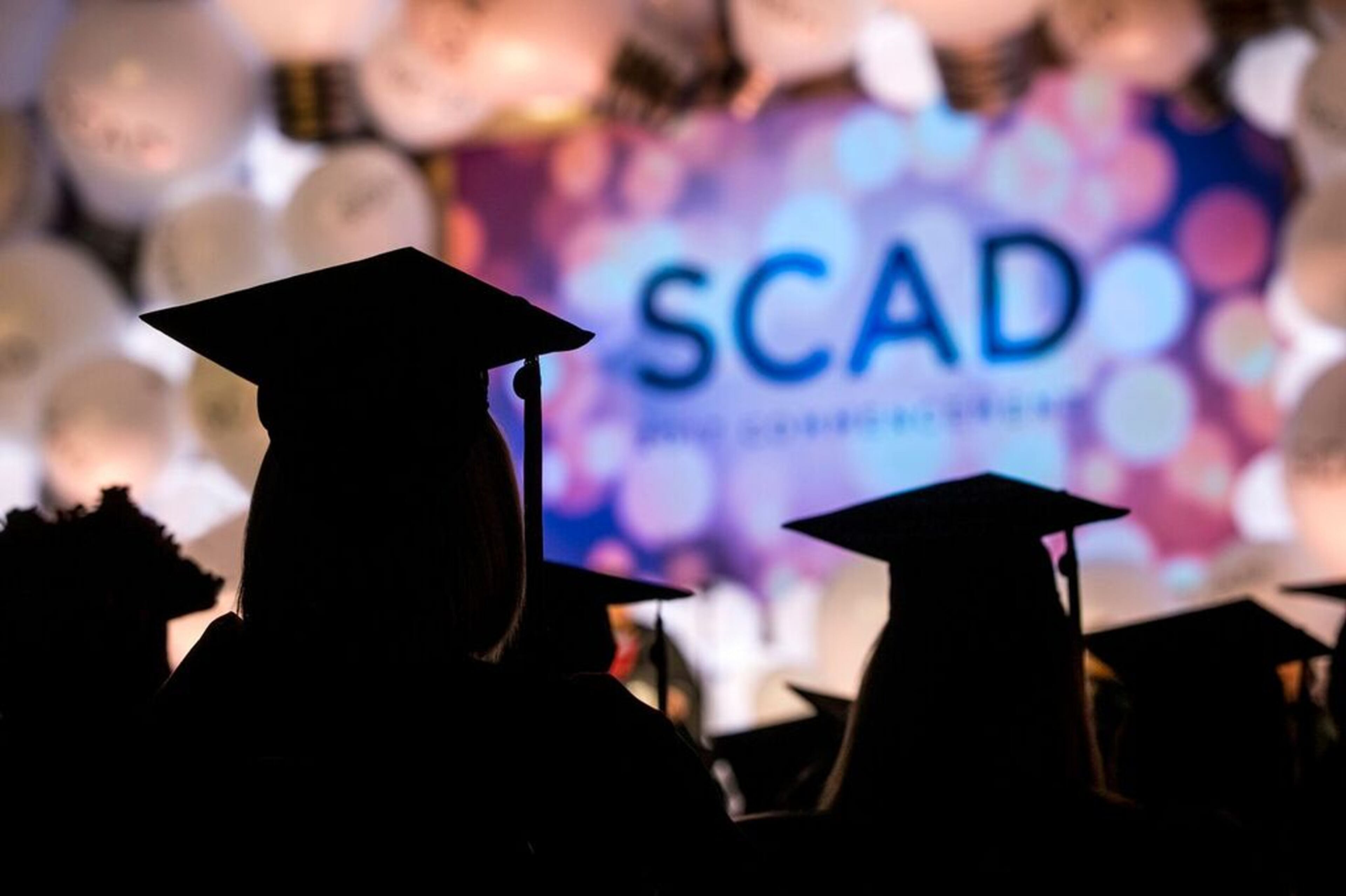 Savannah College of Art and Design held its Atlanta graduation ceremony at the Georgia World Congress Center. Photo courtesy of SCAD