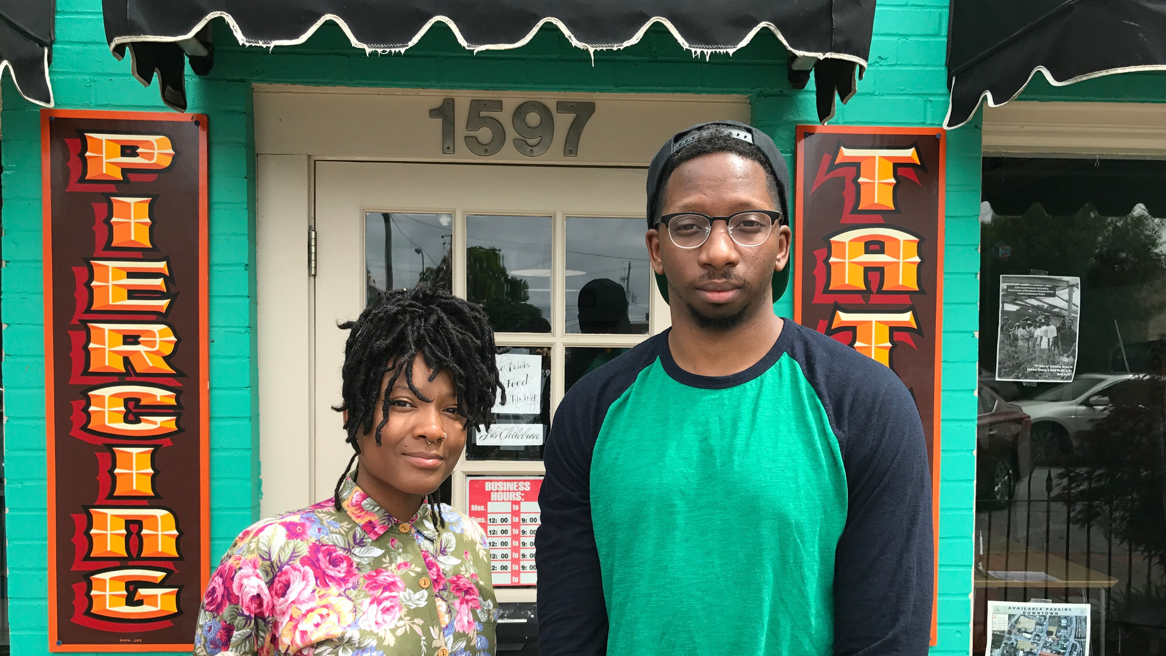 "Ink Master" season 9 contestants Chavonna "Bang" Rhodes and "Danger" Dave Morris both work at Tri-Cities Tattoo Company in College Park. If they win, they will split $200,000. CREDIT: Rodney Ho/rho@ajc.com
