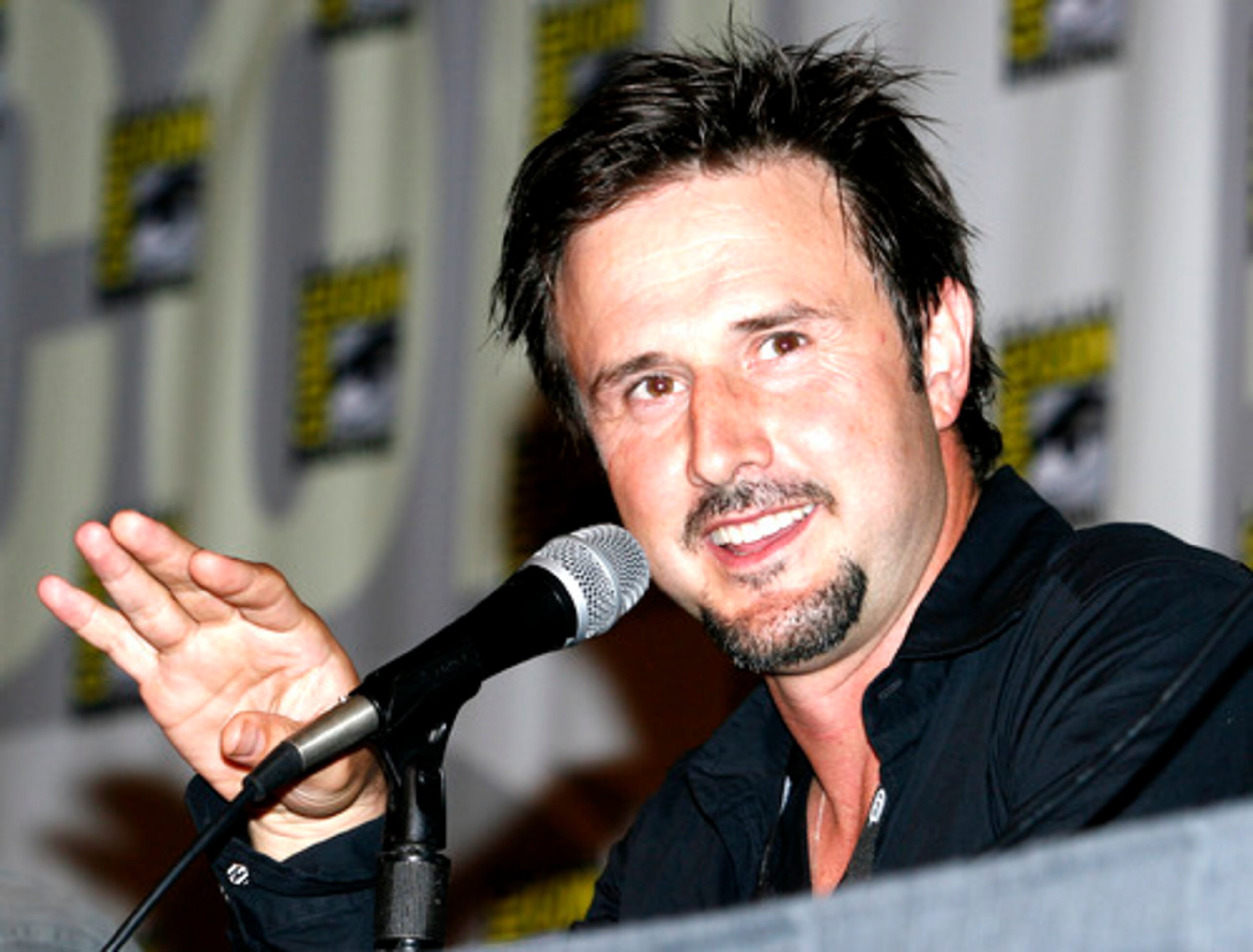 Rosanna's little brother David, the youngest of the Arquette clan, landed his breakout role when he was cast in 'Scream.' But he got a lot more on the set, getting close to future wife Courteney Cox.
