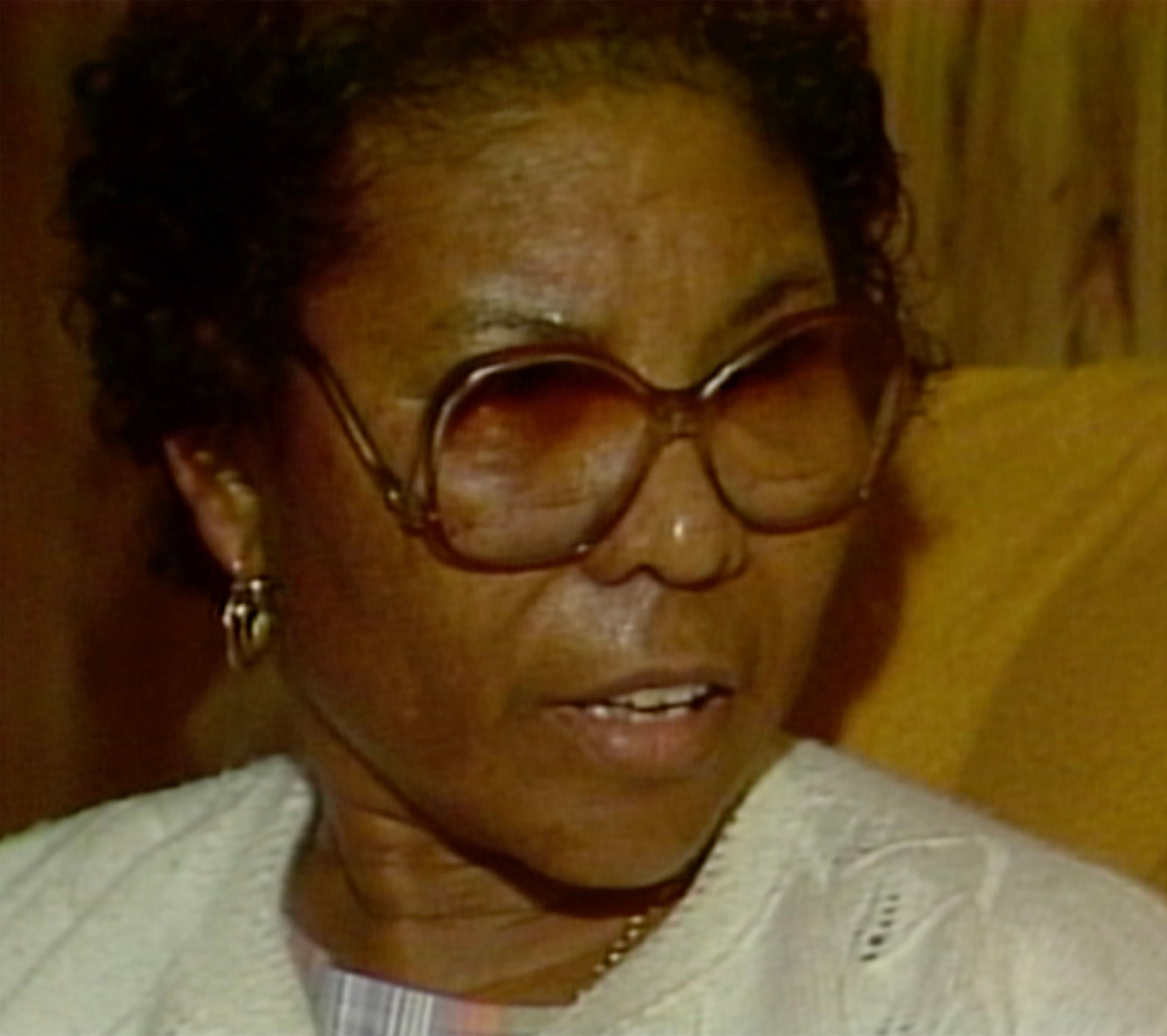 Vanzola Williams was walking out of the church when she briefly spoke to the shooter, making her the only witness who had close contact with the murderer. (WJXT TV)