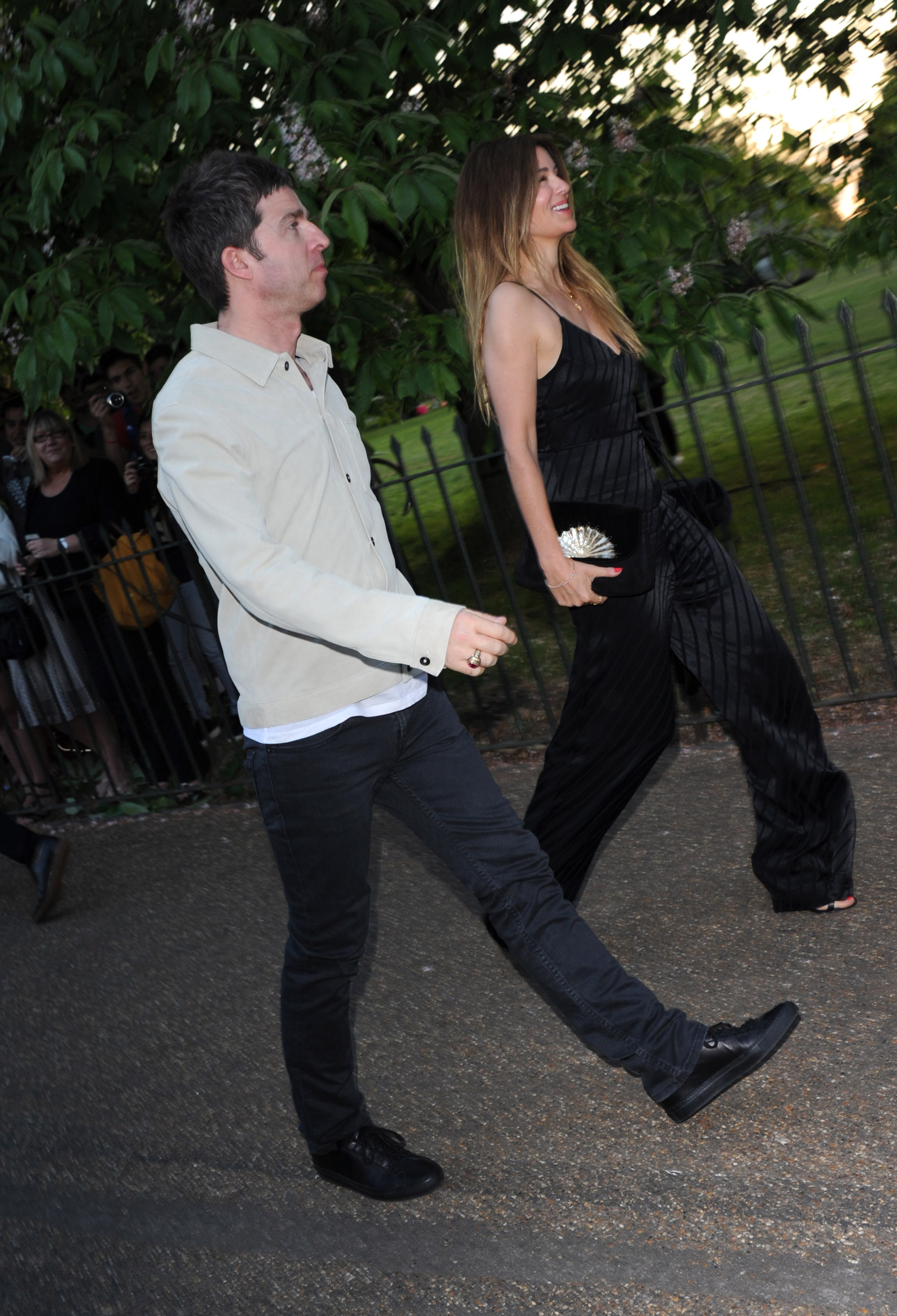 LONDON, ENGLAND - JULY 01: Noel Gallagher and Sarah Macdonald attend the annual Serpentine Galley Summer Party at The Serpentine Gallery on July 1, 2014 in London, England. (Photo by Stuart C. Wilson/Getty Images)