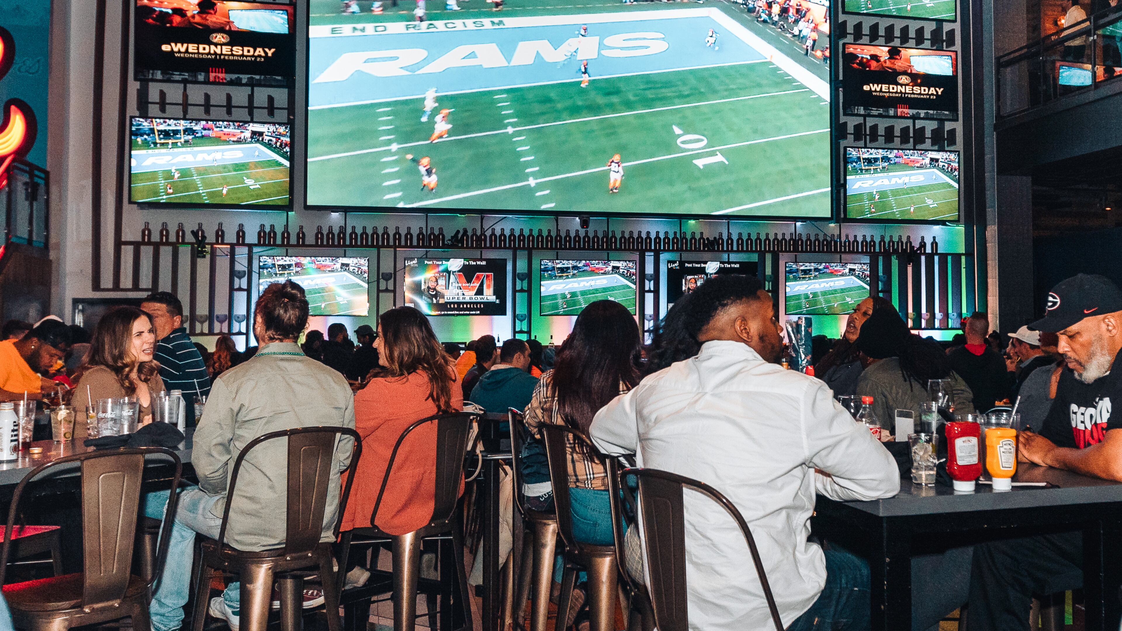 Watch the Super Bowl at Live at the Battery.