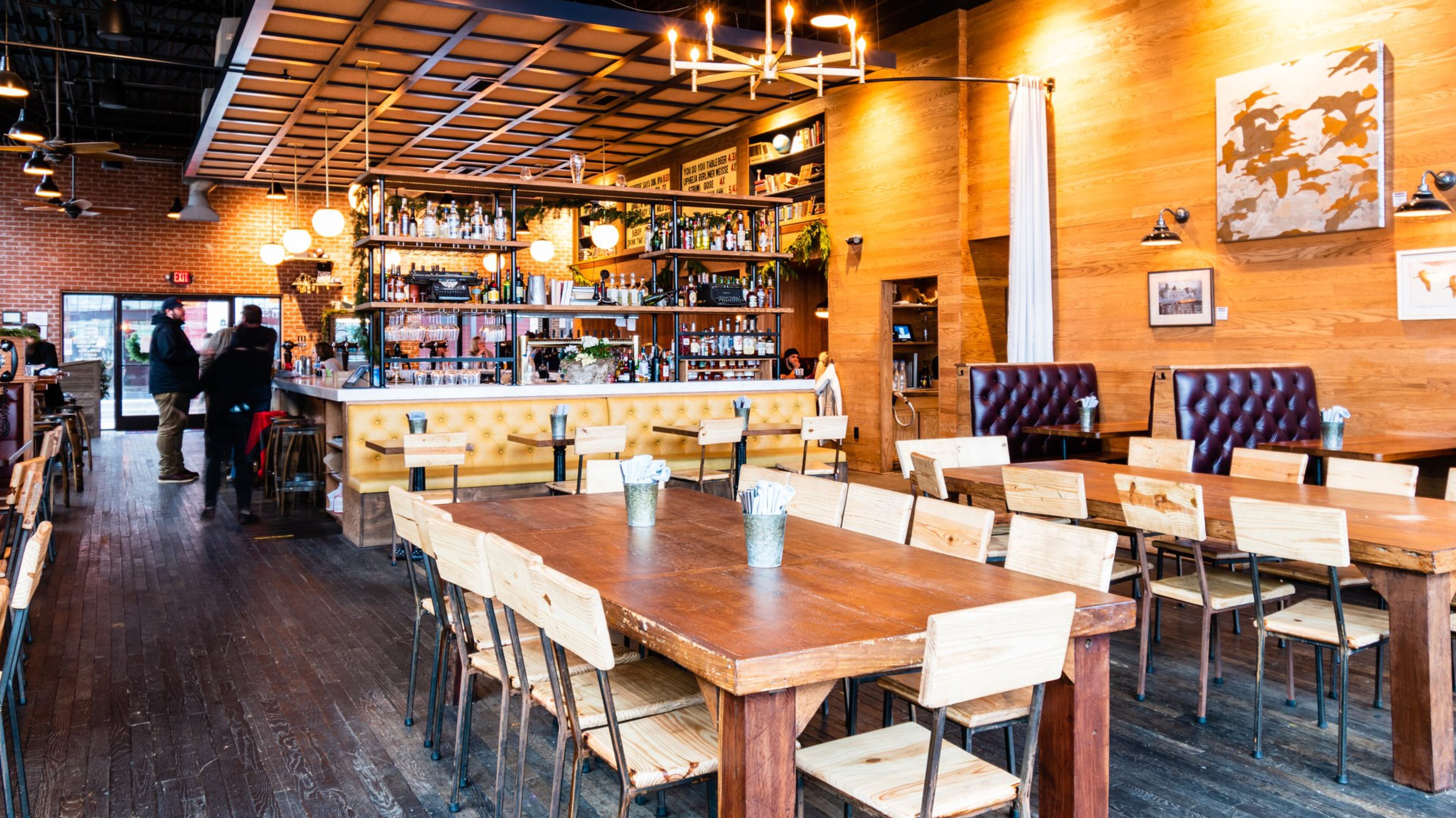 Good Word Brewing has a large, warm space in Duluth’s Parsons Alley. CONTRIBUTED BY HENRI HOLLIS