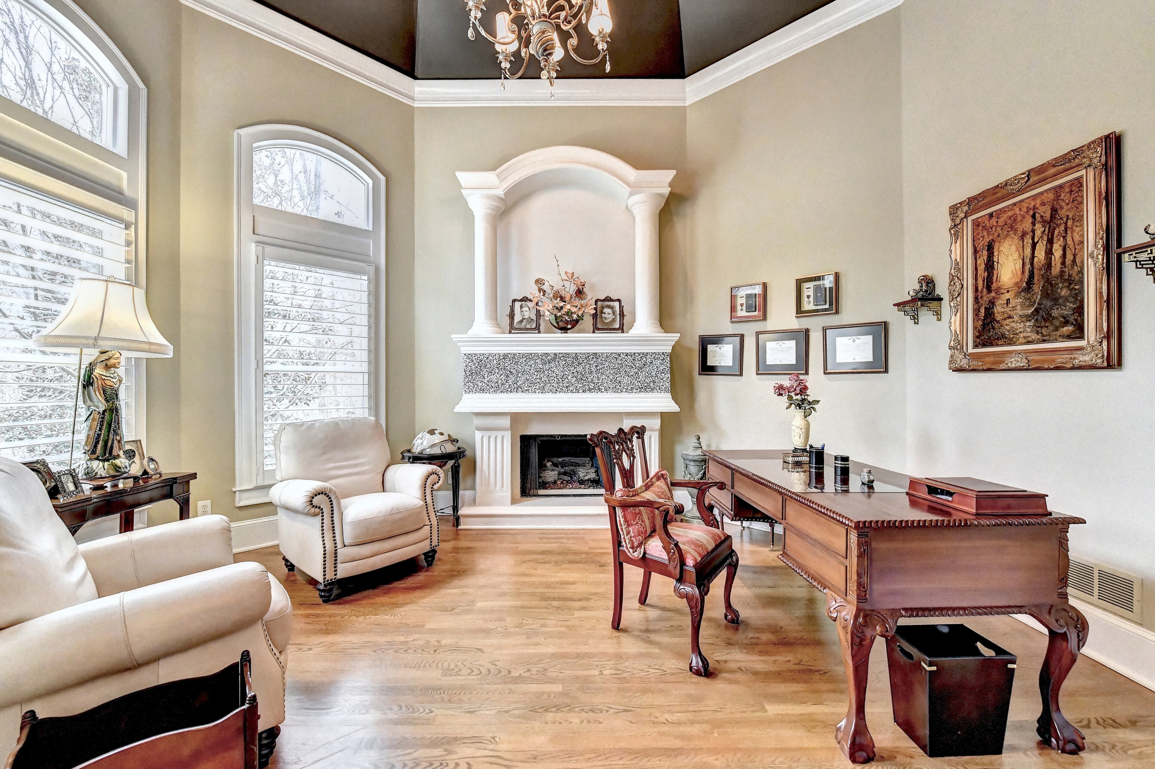 Priced at $1,850,000, this five bedroom and eight bathroom home is a whopping 10,015-square-feet of absolute luxury.