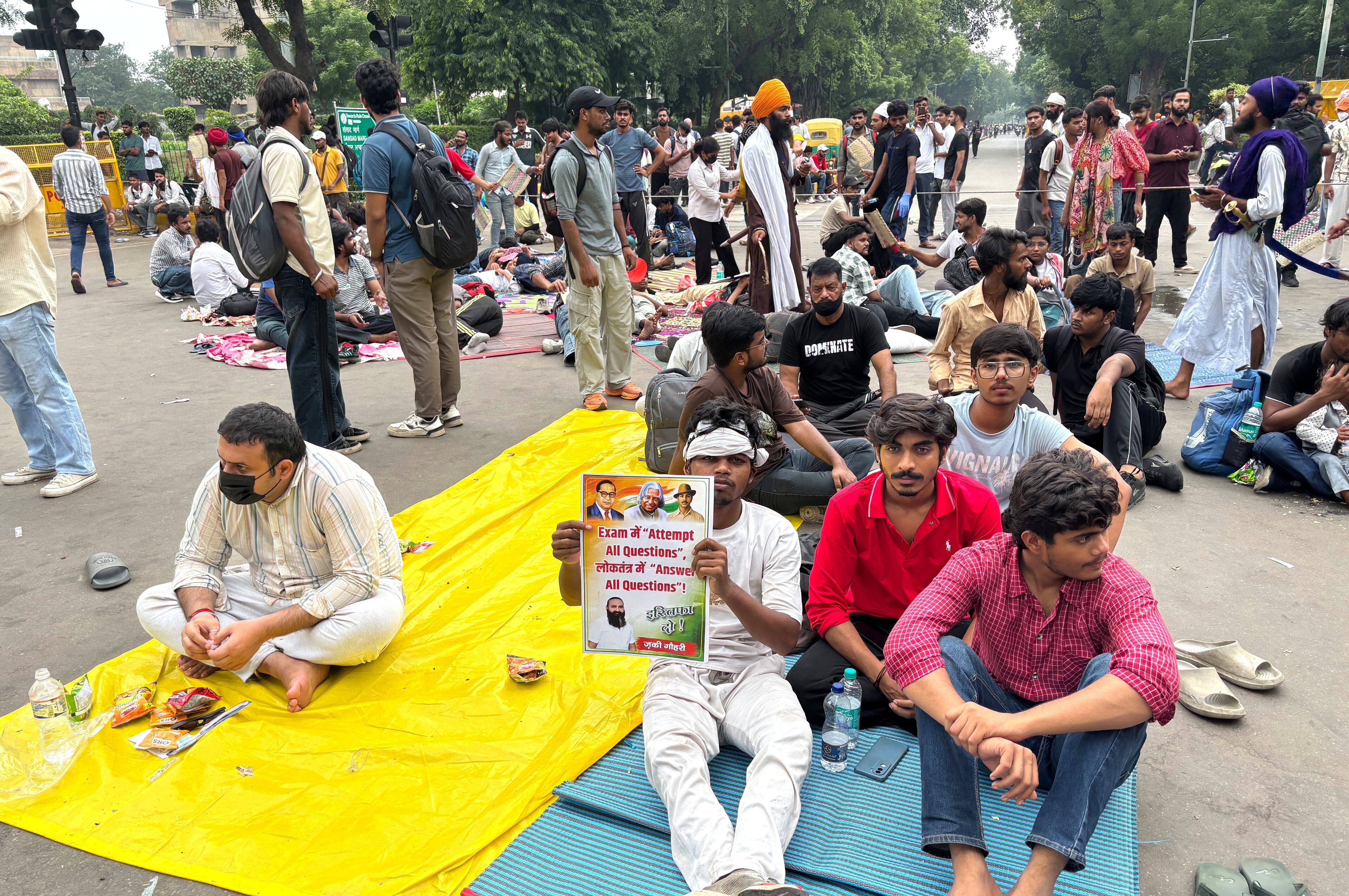India Cockroach Protests