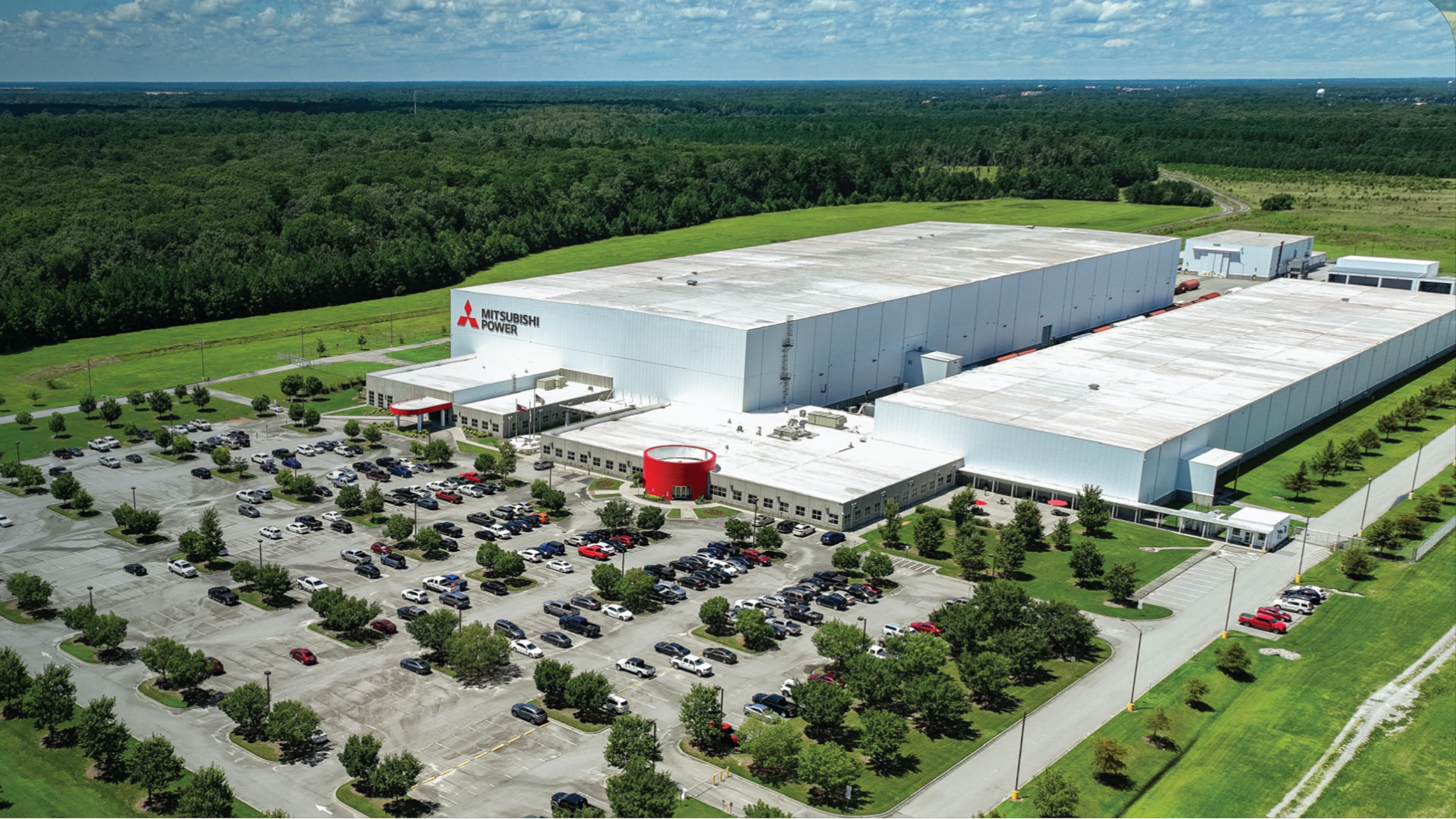 Mitsubishi Power Systems announced plans to expand its Savannah Machinery Works, a factory where the Japanese company manufactures natural gas turbines for power generation. (Courtesy of Mitsubishi Power Systems)