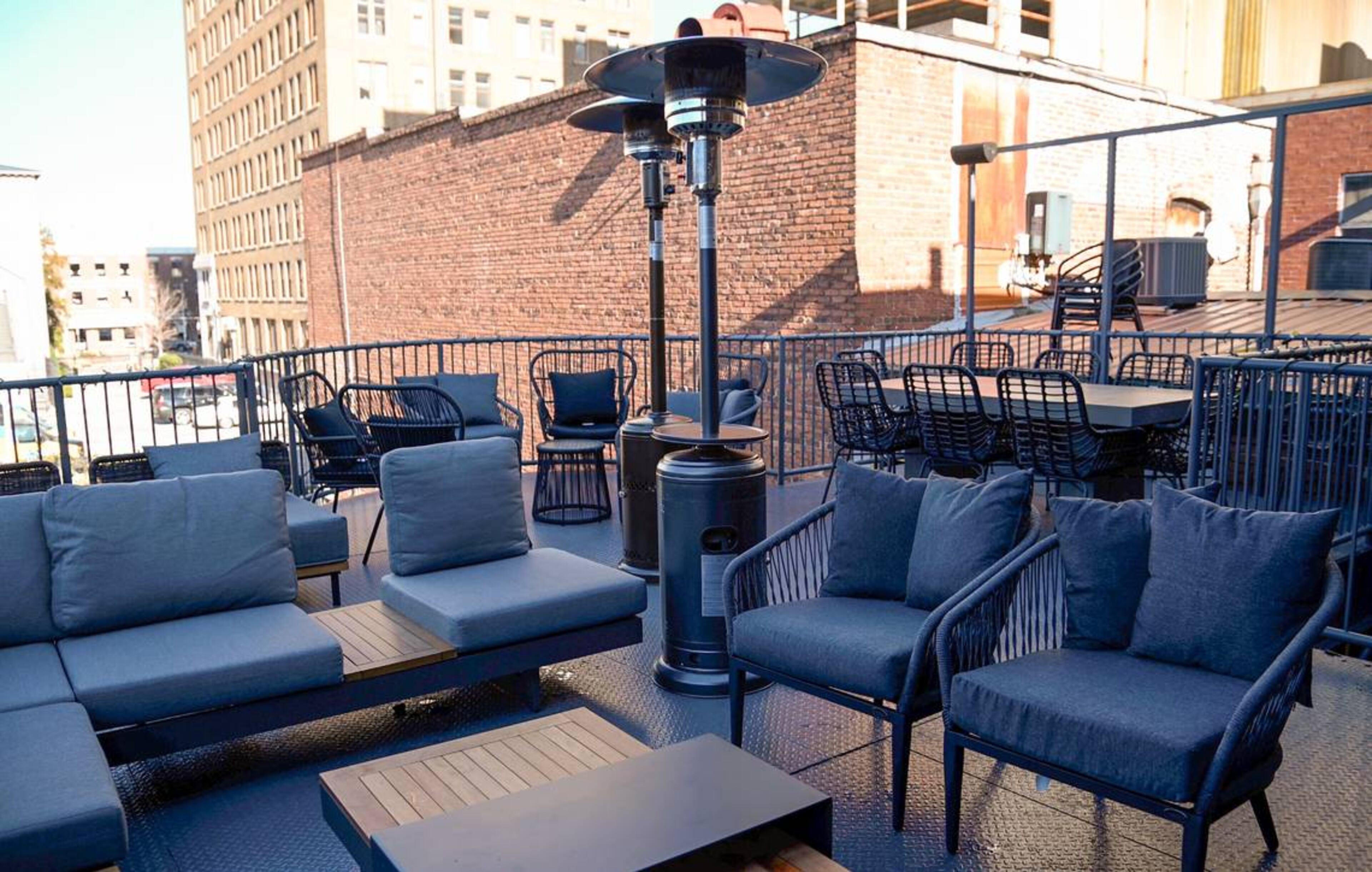 Back patio at Churchills on Cherry at 557 Cherry St. in downtown Macon. (Photo Courtesy of Jason Vorhees/The Telegraph)