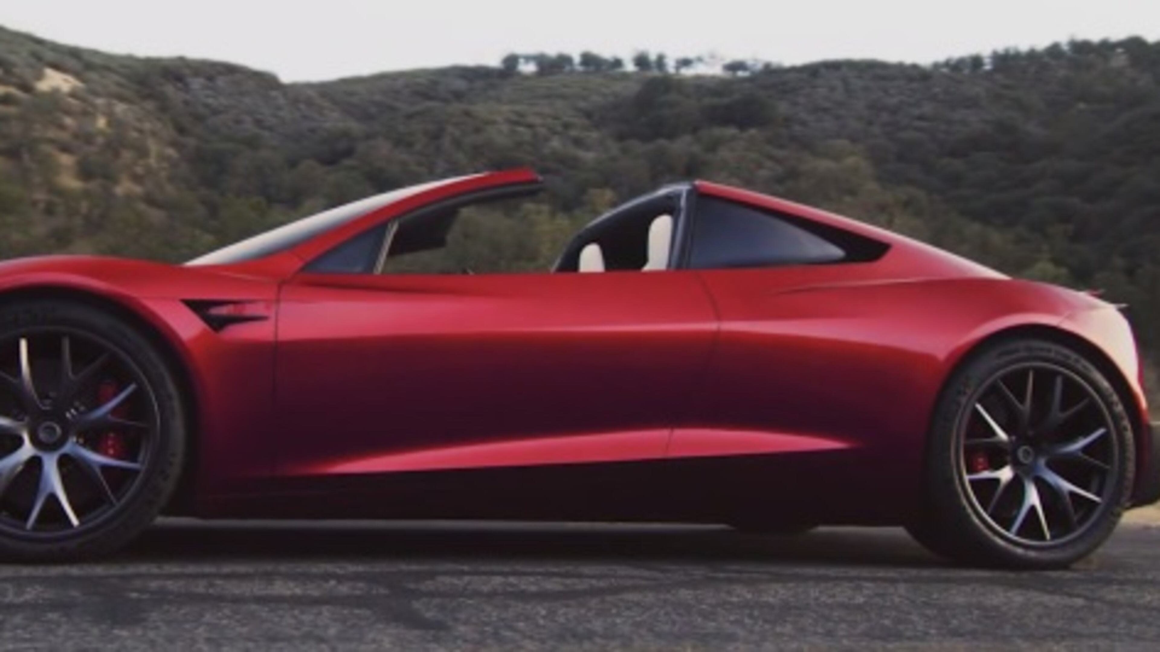 The new Tesla Roadster can go from 0 to 60 mph in less than two seconds and can top speeds of 250 mph.