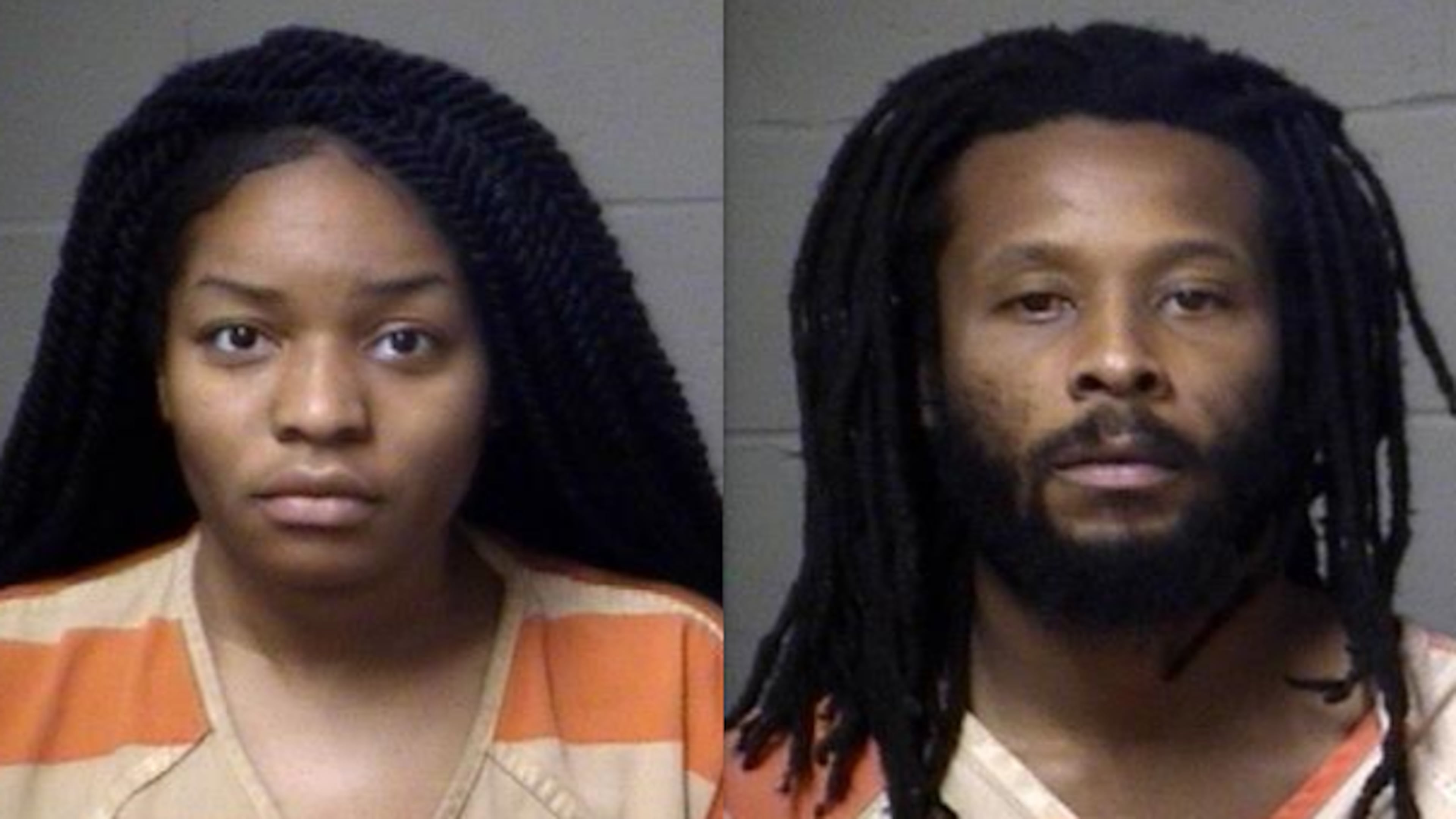 Angel Renee Nathan (left), Christopher Fitzgerald Dawson